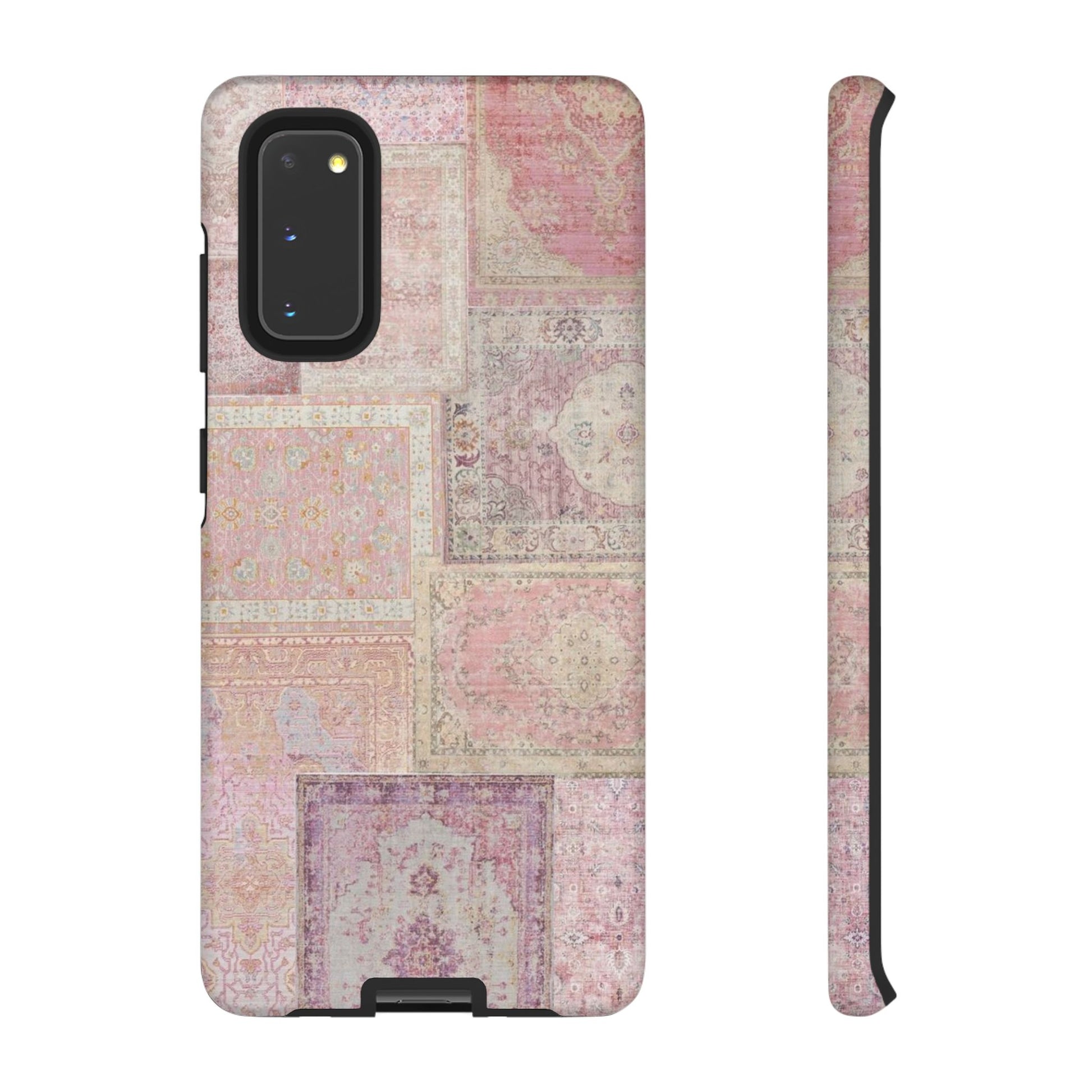 Pink Persian Rug Case (collage)