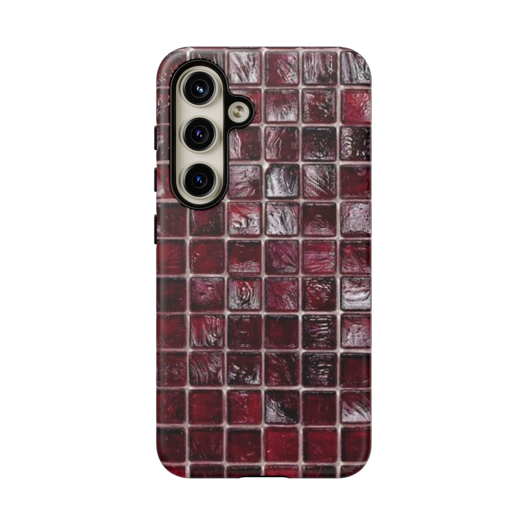 Red Mosaic Case