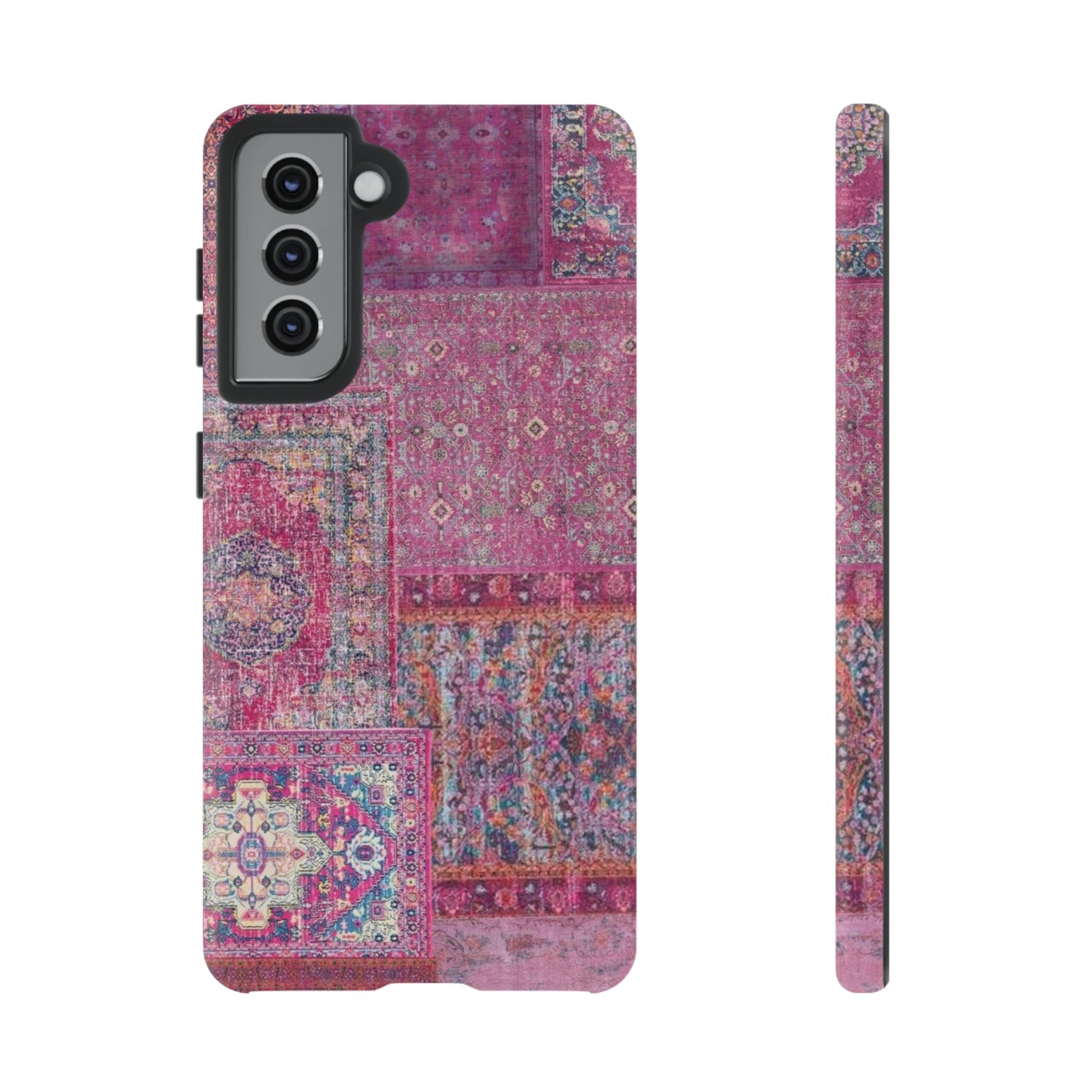 Dark Pink Persian Rug Case