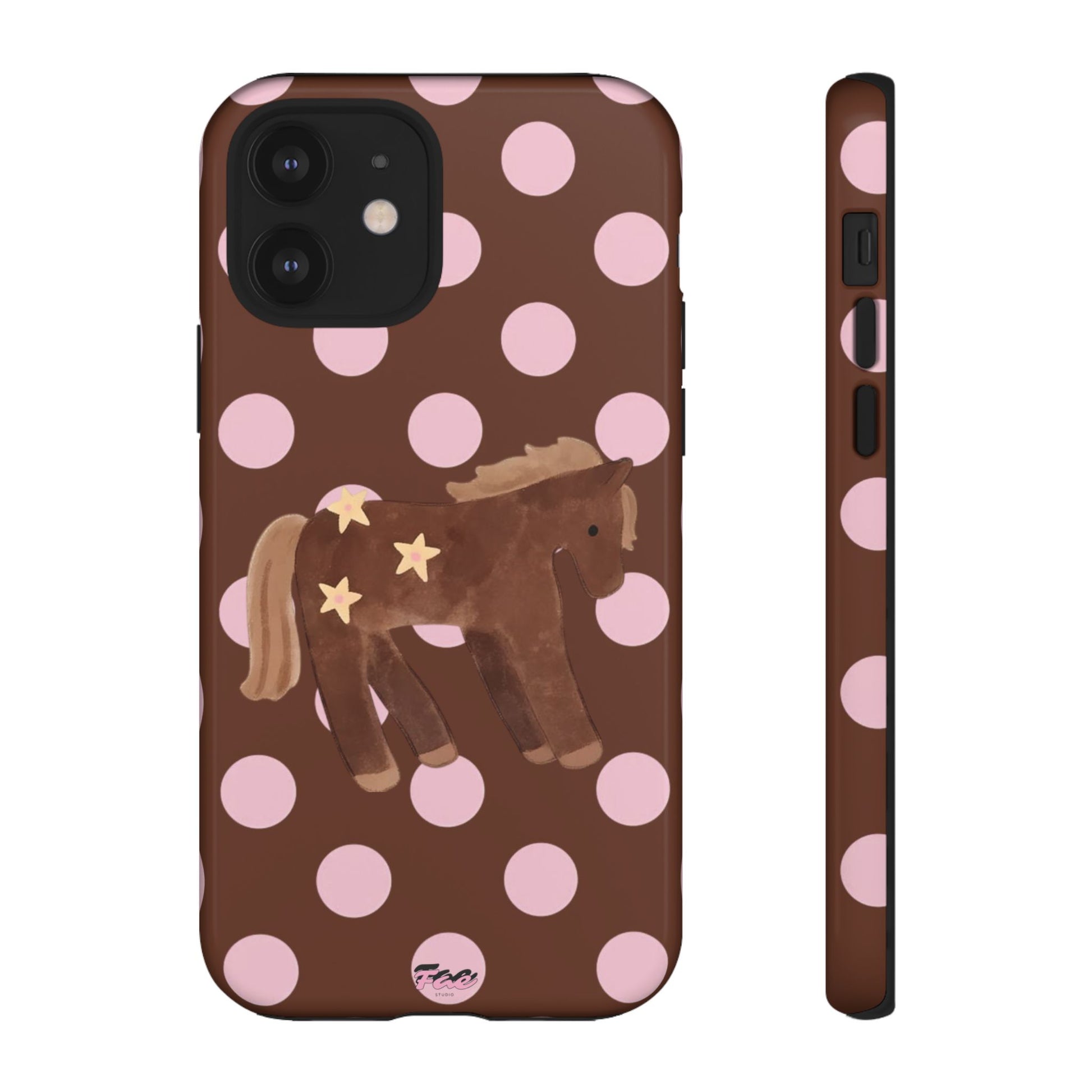 The horse year  case (brown)