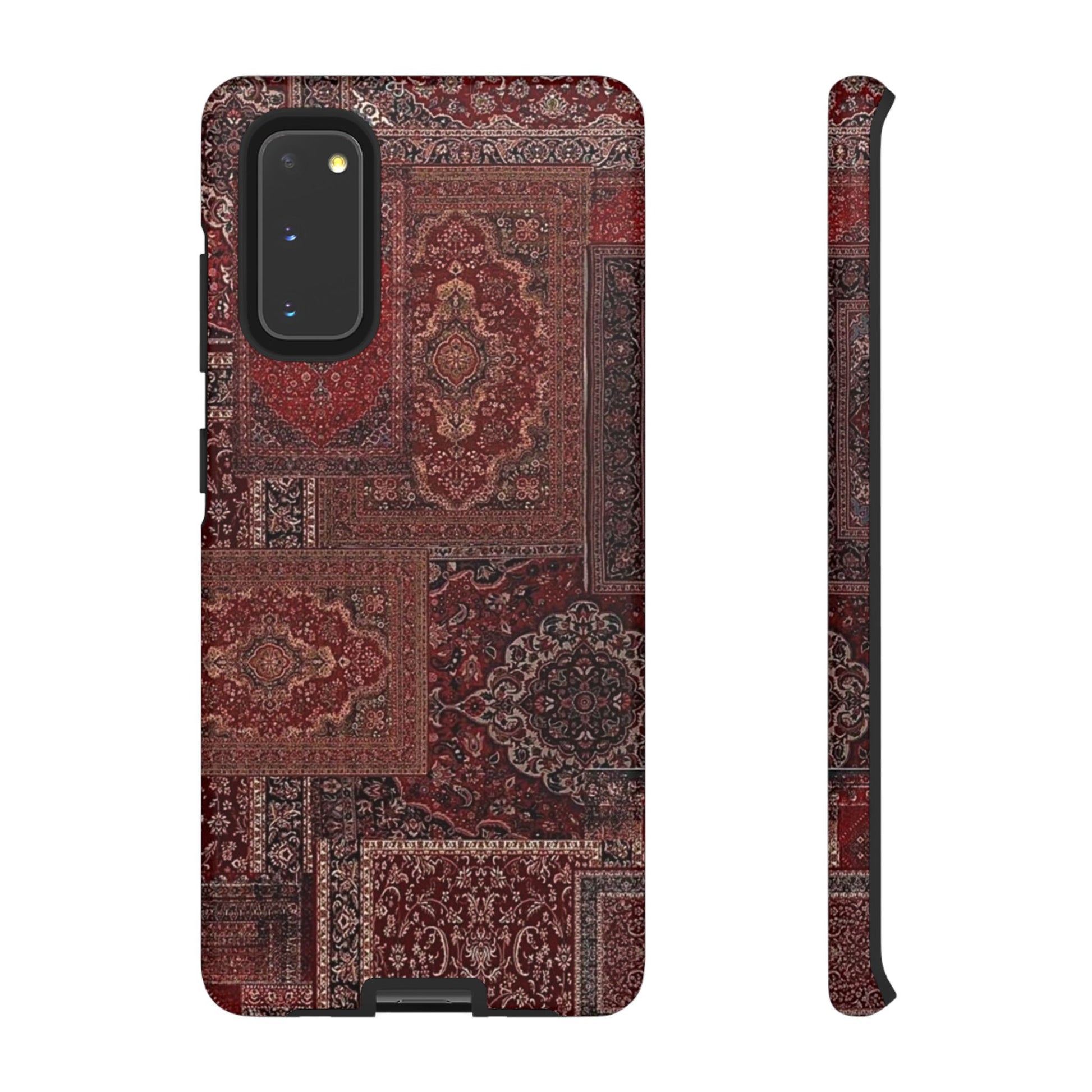 Red Persian Rug Case (collage)