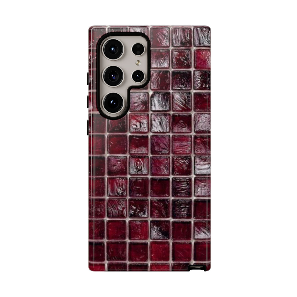Red Mosaic Case
