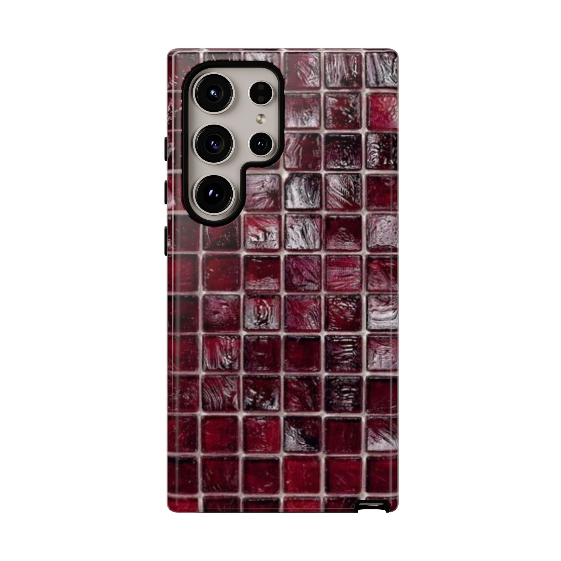 Red Mosaic Case