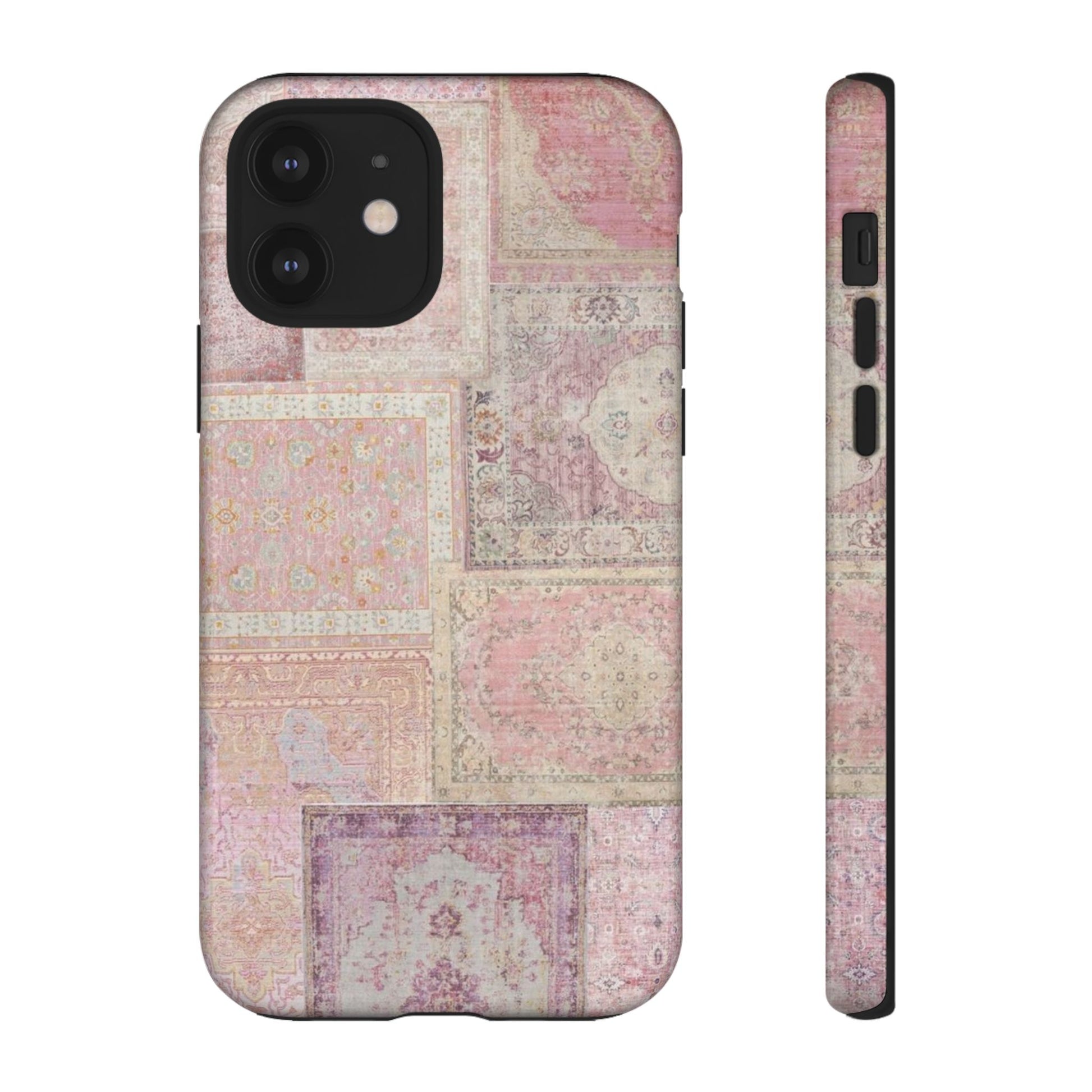 Pink Persian Rug Case (collage)