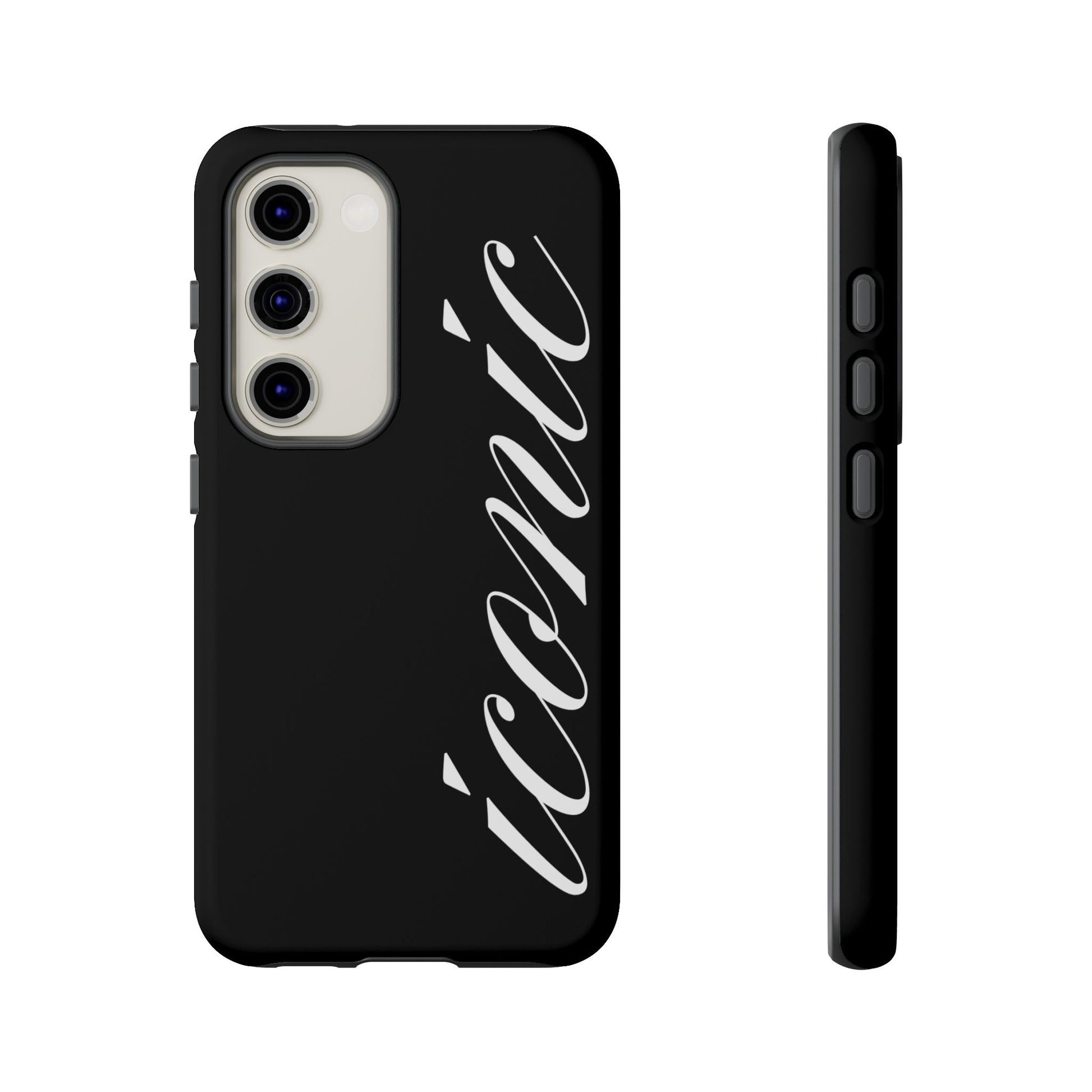 Iconic black case
