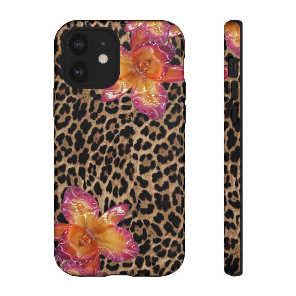 Leopard flower case