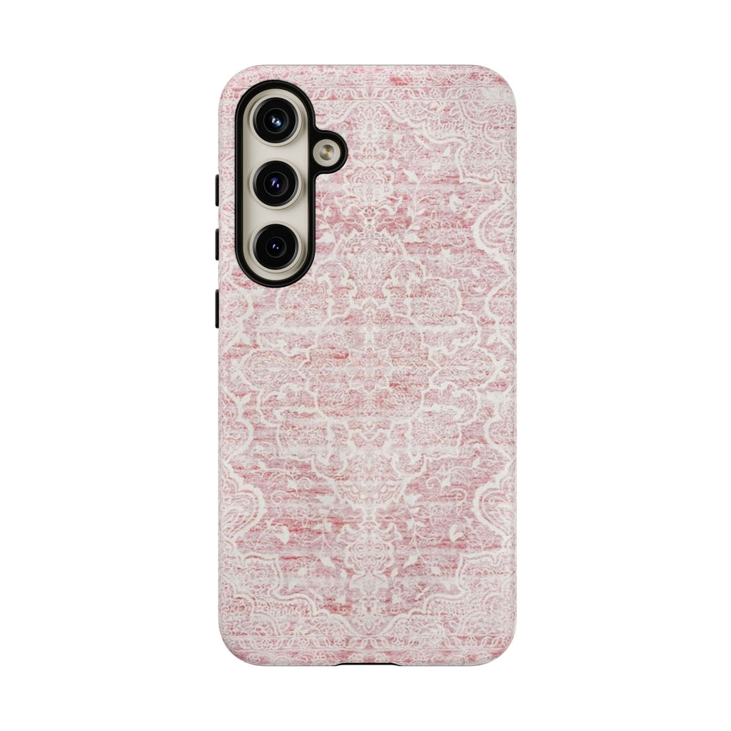 Pink Persian Rug Case