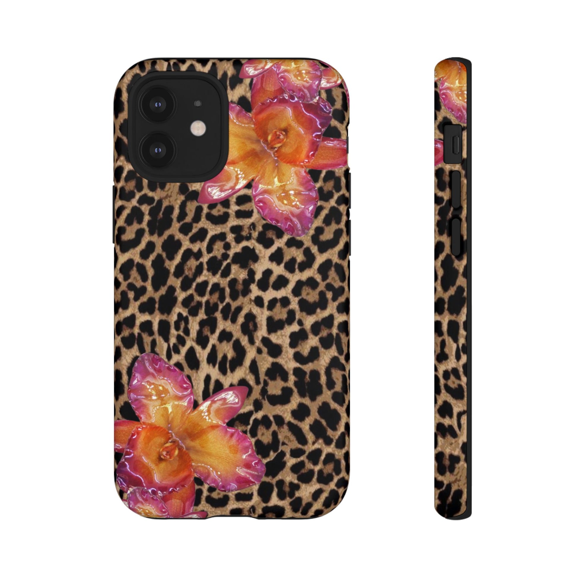 Leopard flower case