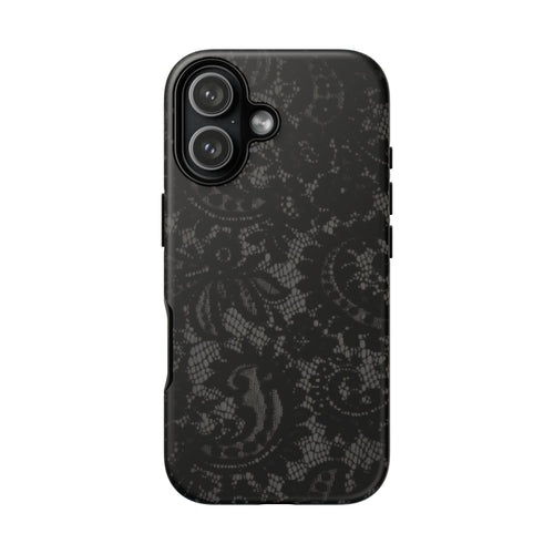 Black lace case