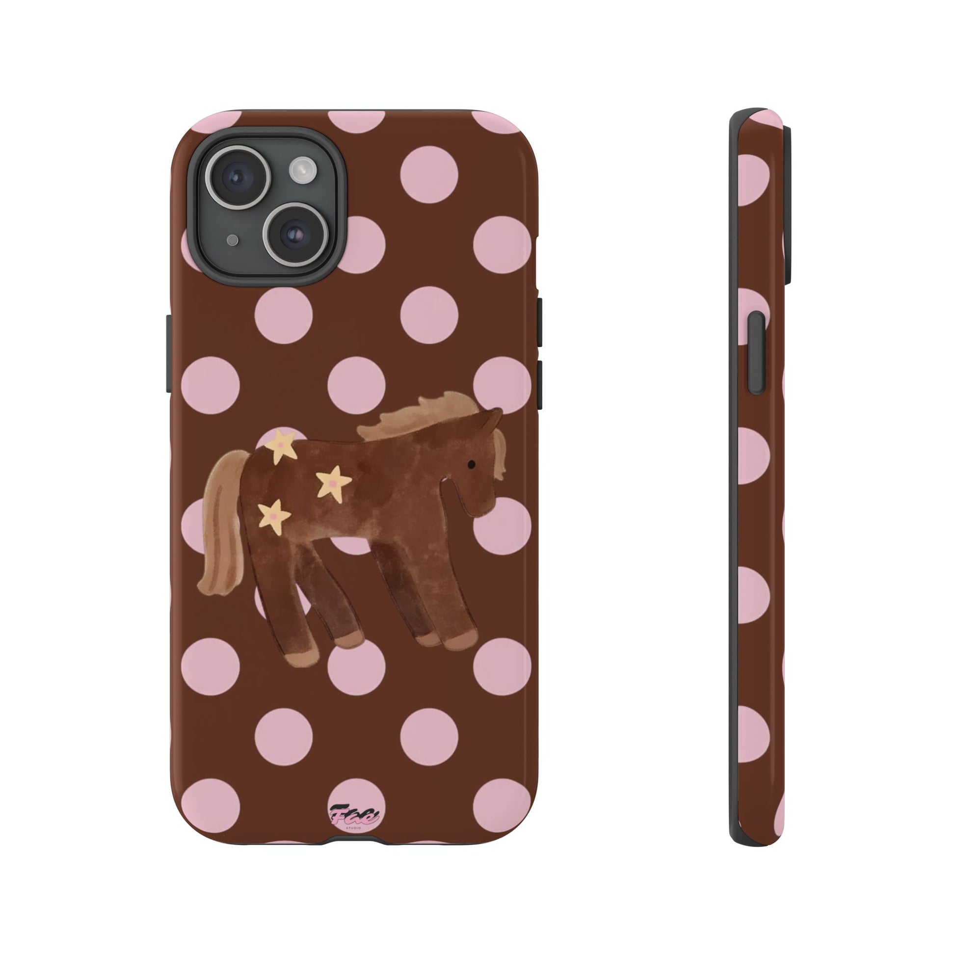 The horse year  case (brown)