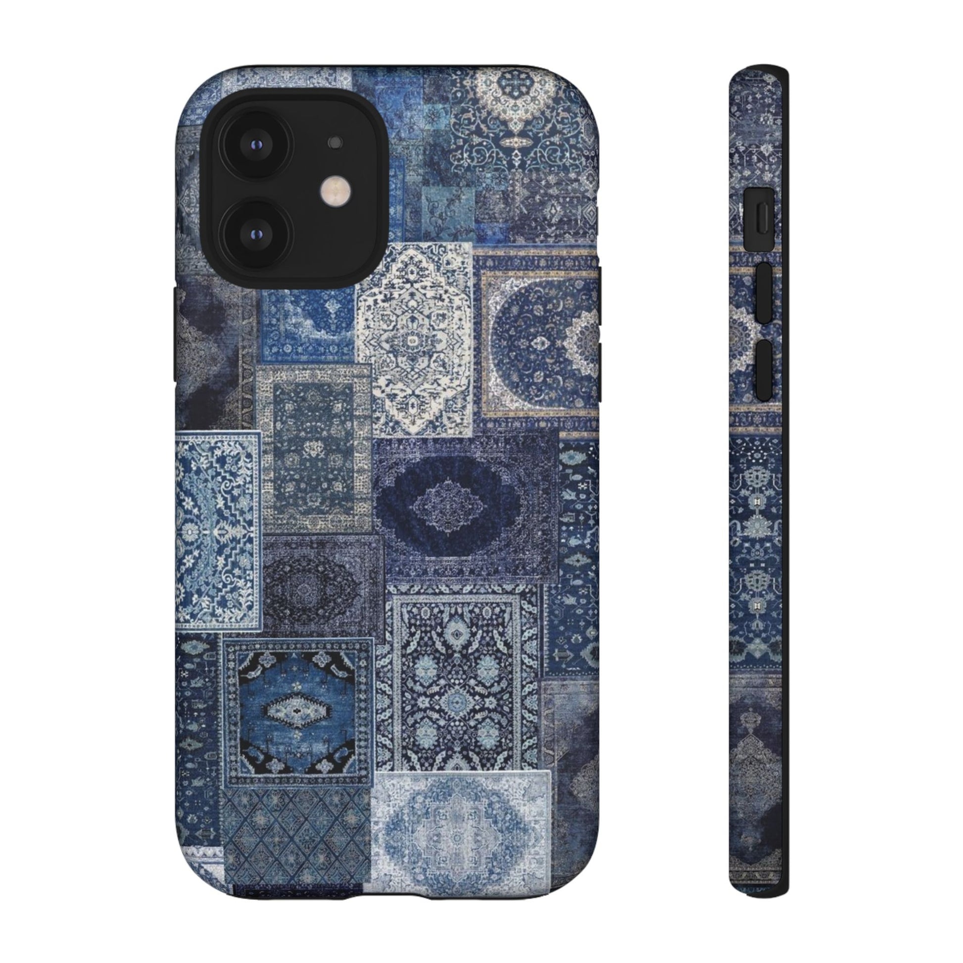 Blue Persian Rug Case (collage)