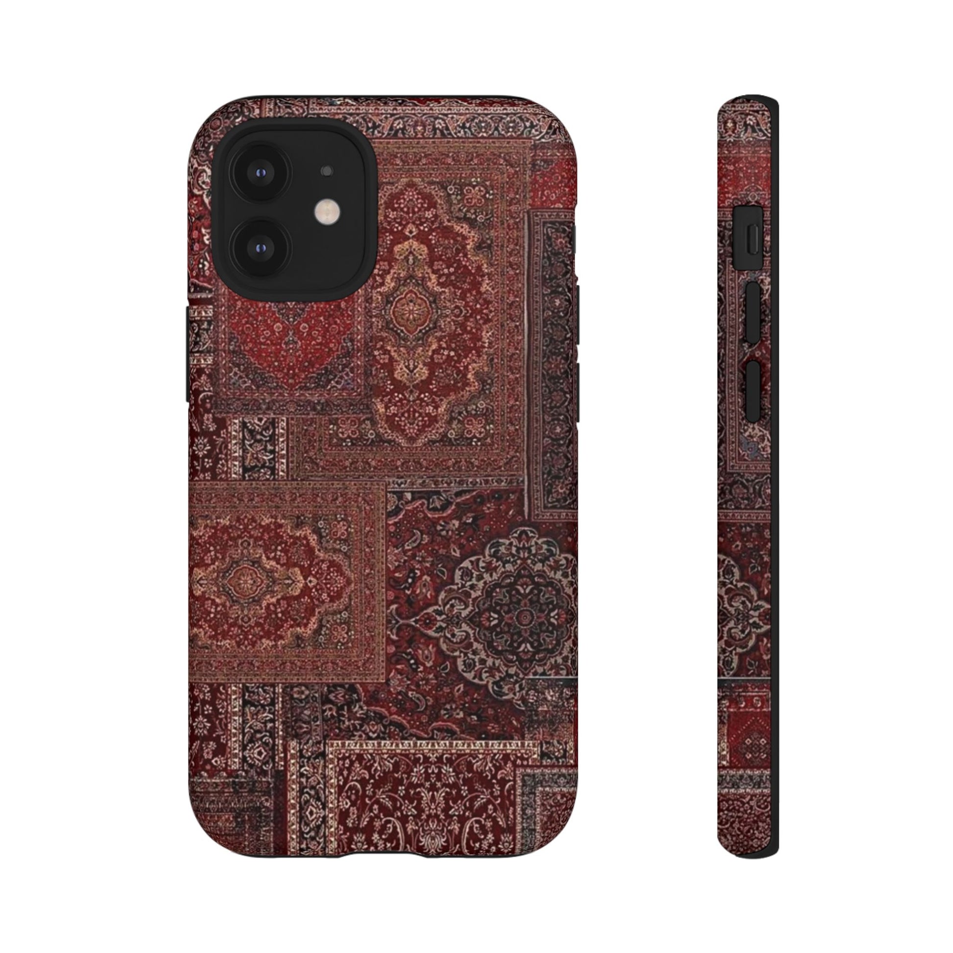Red Persian Rug Case (collage)