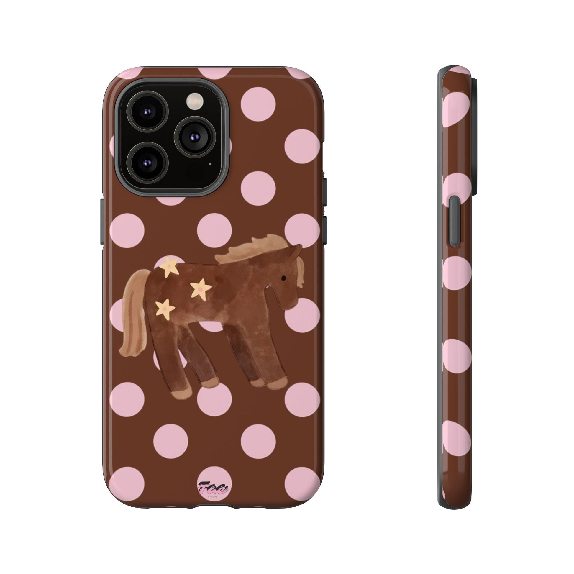 The horse year  case (brown)