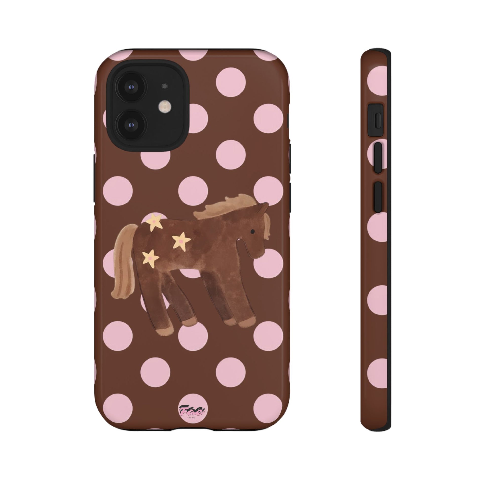 The horse year  case (brown)