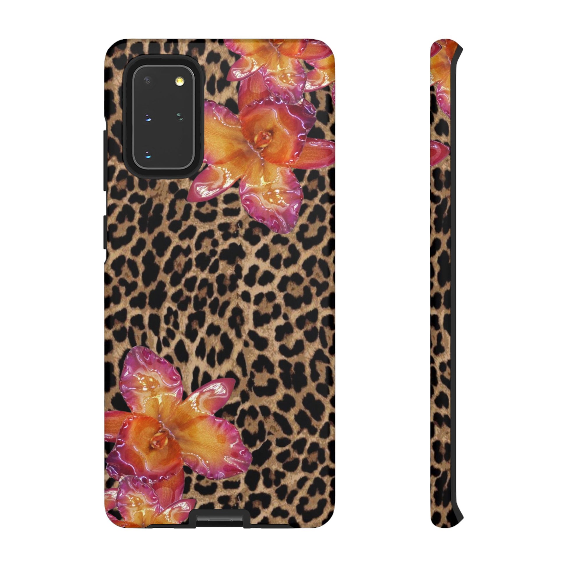 Leopard flower case