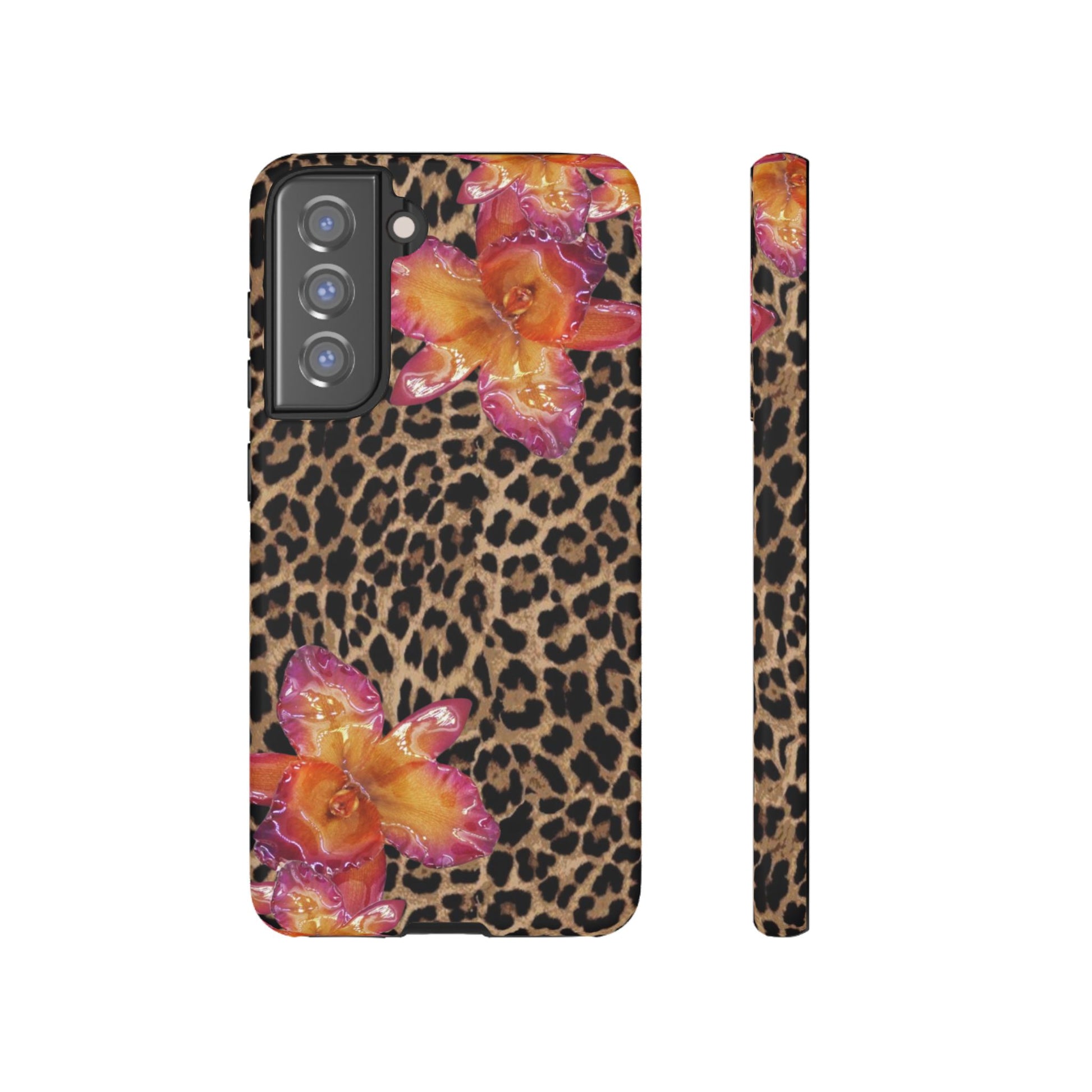 Leopard flower case