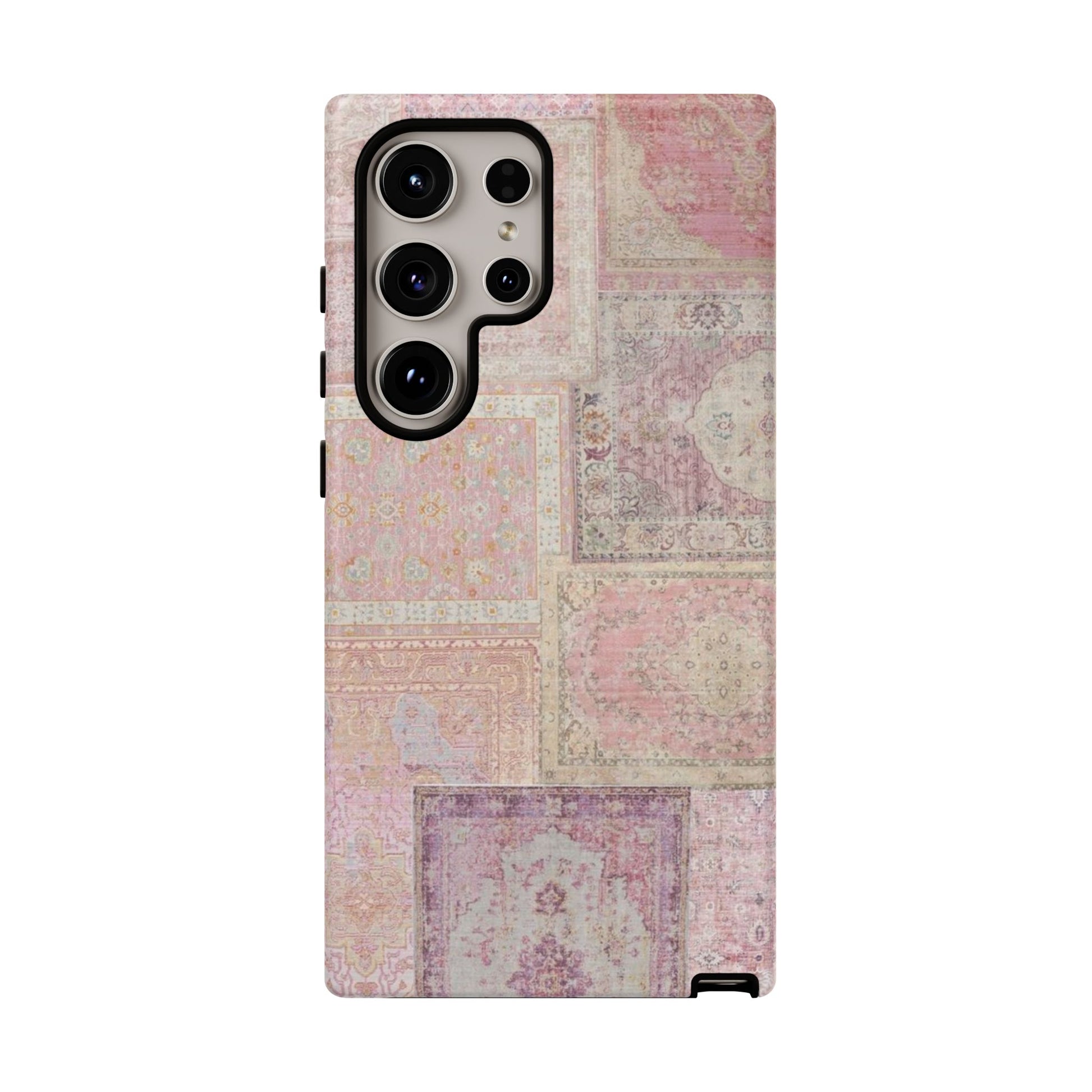 Pink Persian Rug Case (collage)