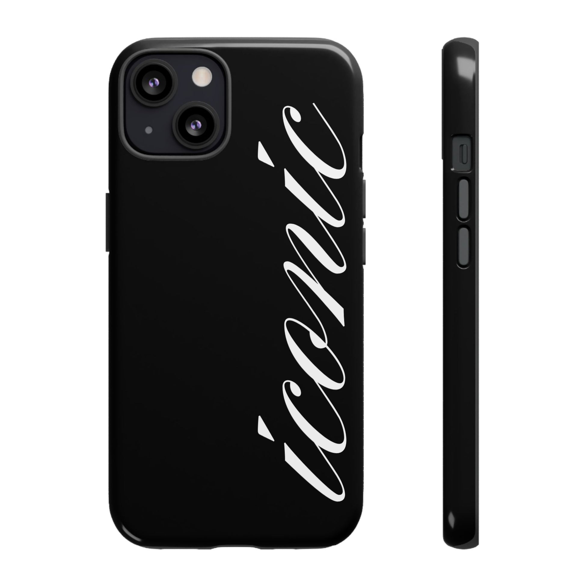 Iconic black case