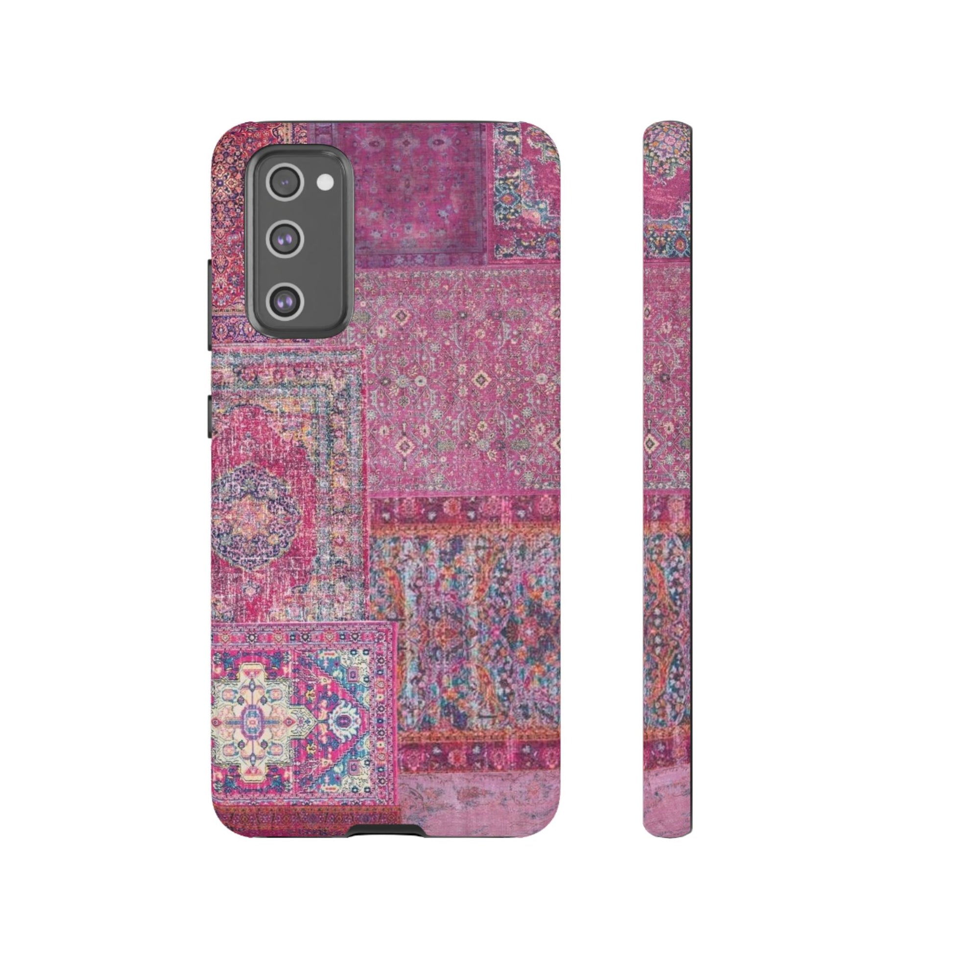 Dark Pink Persian Rug Case