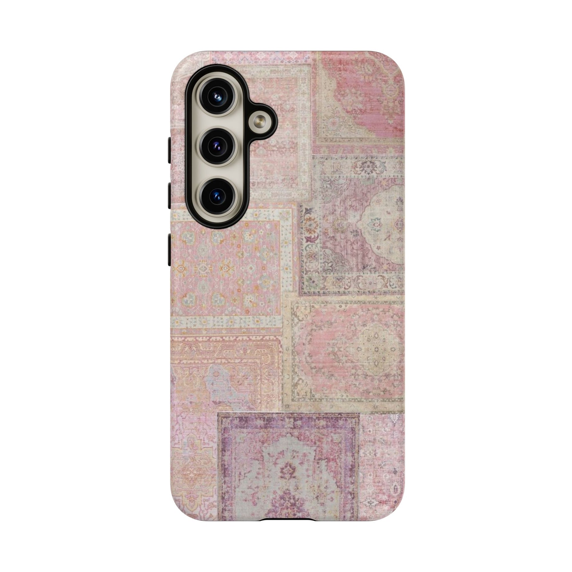 Pink Persian Rug Case (collage)