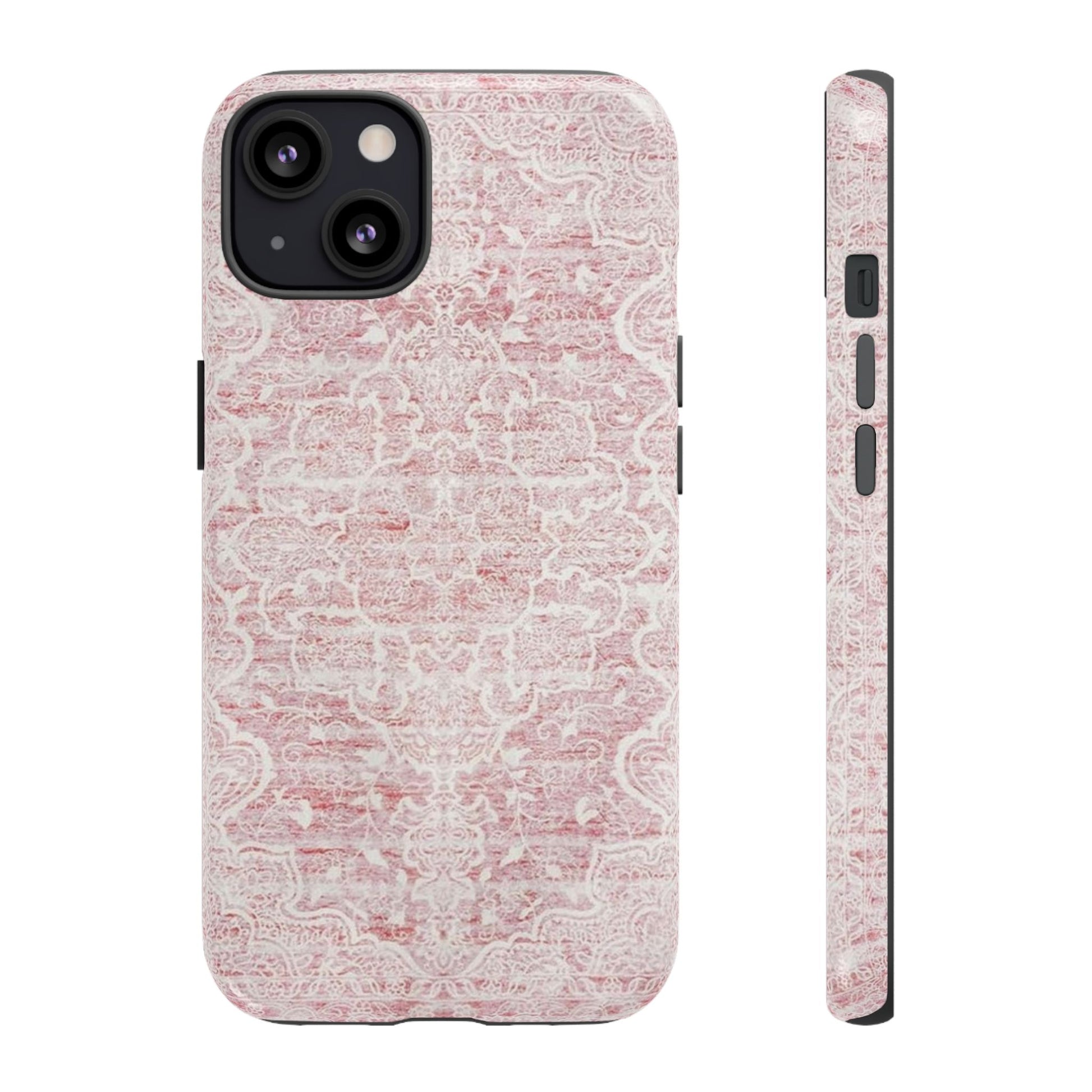 Pink Persian Rug Case