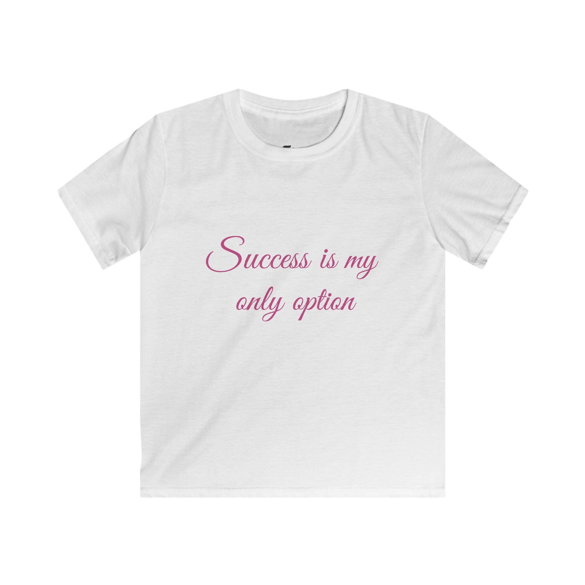 Success is my only option baby tee
