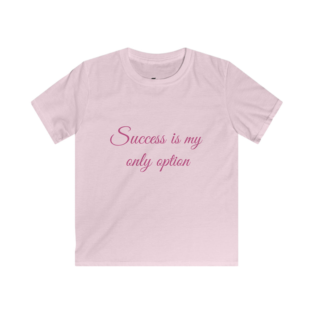 Success is my only option baby tee