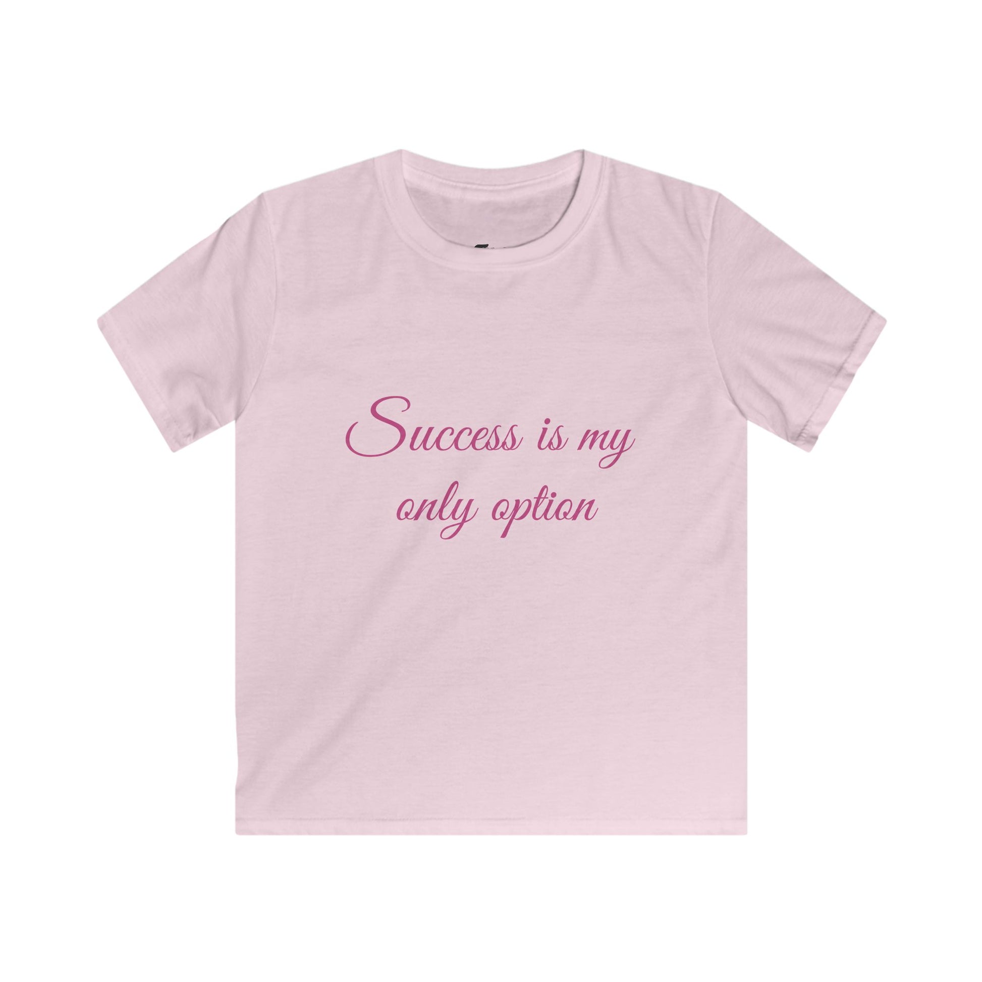 Success is my only option baby tee