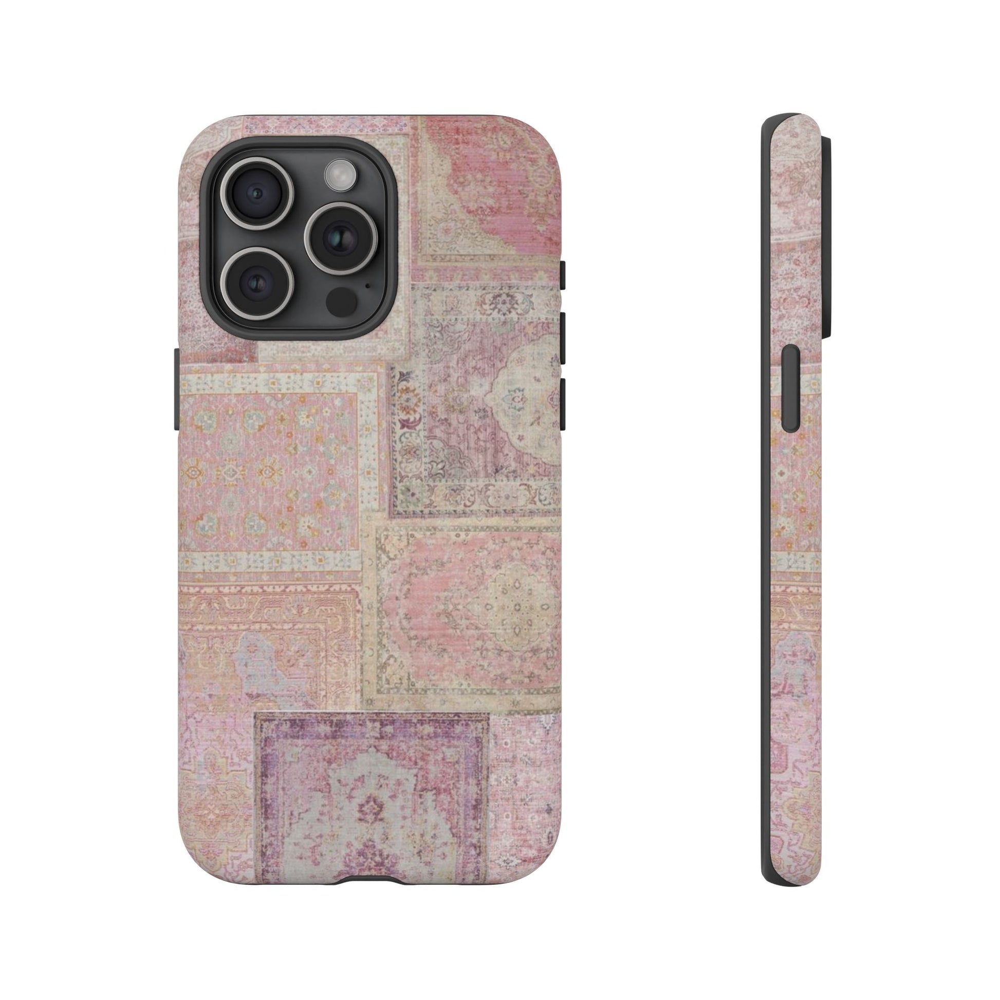 Pink Persian Rug Case (collage)