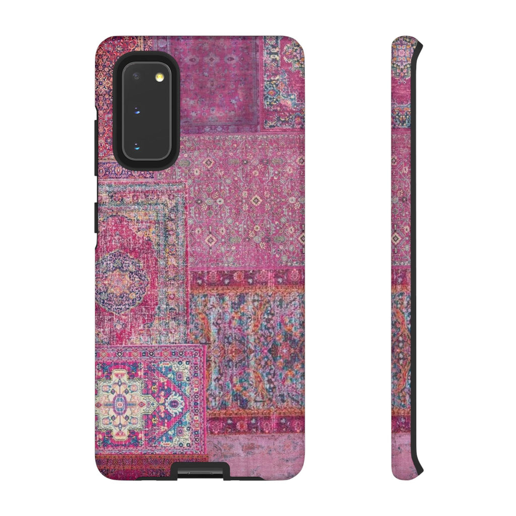 Dark Pink Persian Rug Case