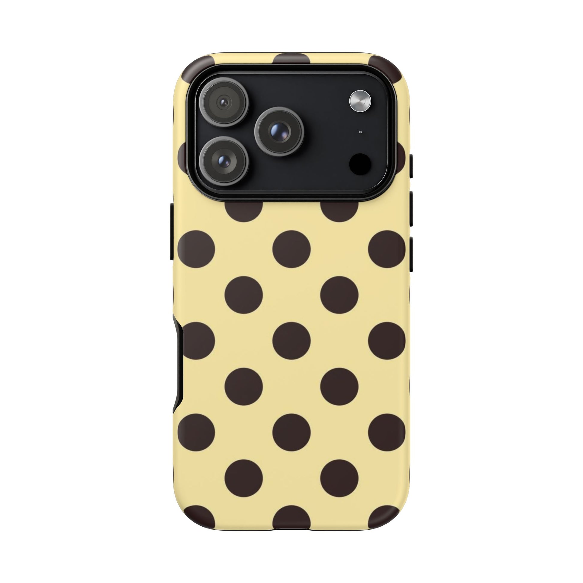 Yellow polka dot  case