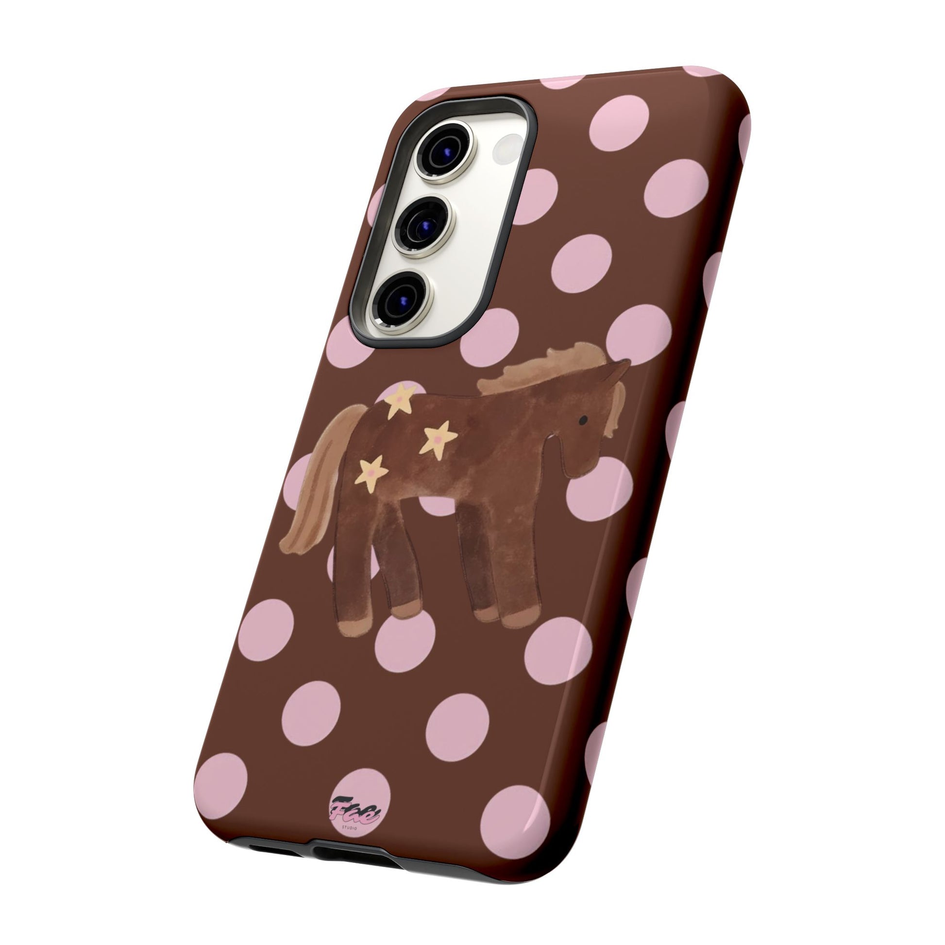 The horse year  case (brown)