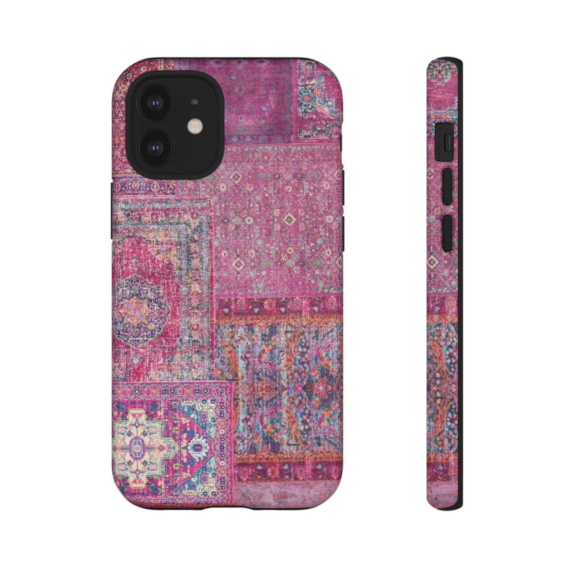 Dark Pink Persian Rug Case