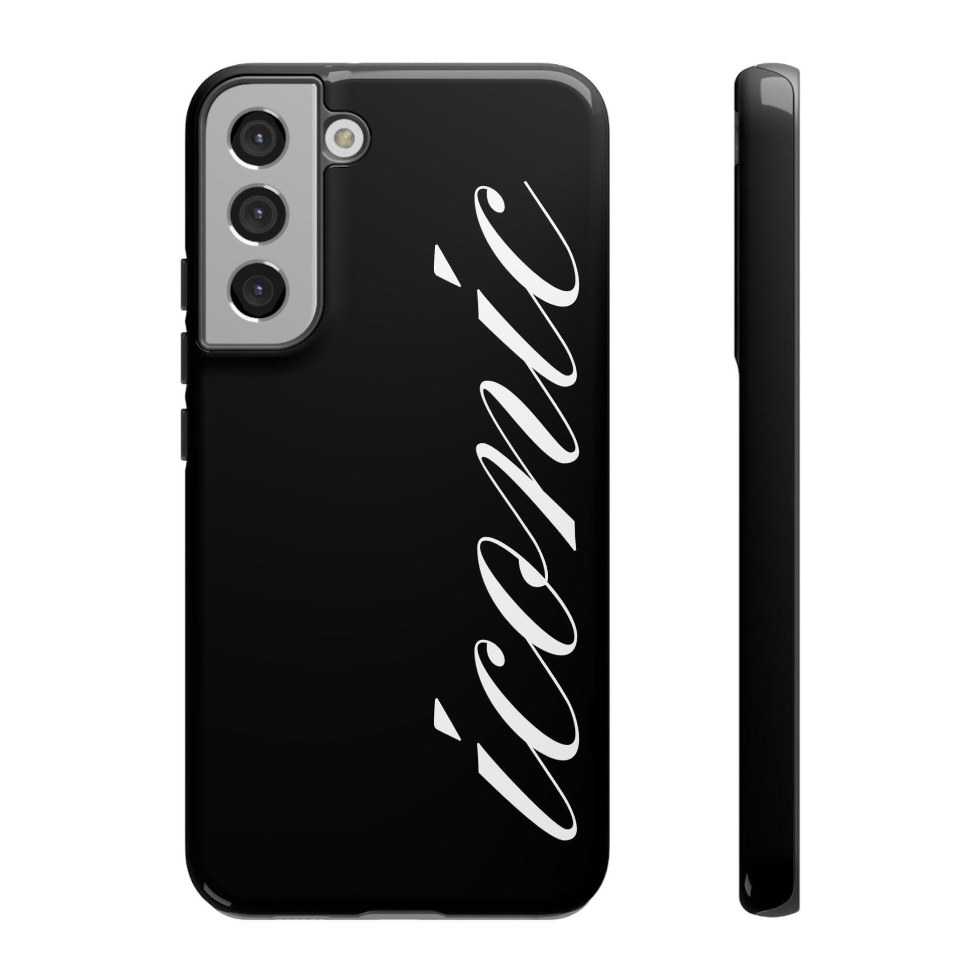 Iconic black case