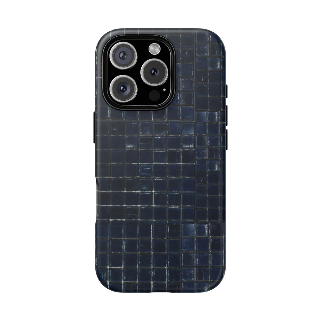 Dark Blue Mosaic Case