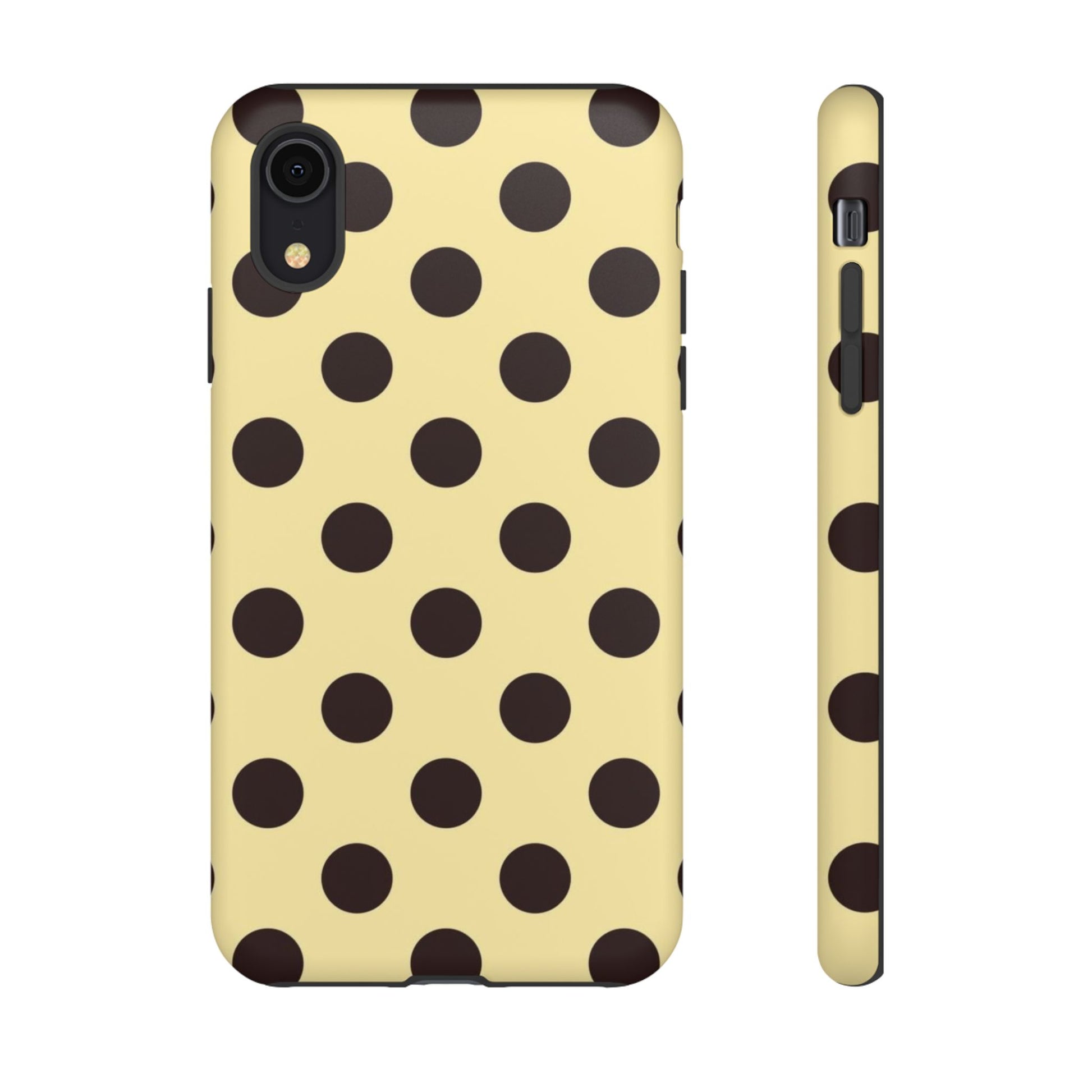 Yellow polka dot  case