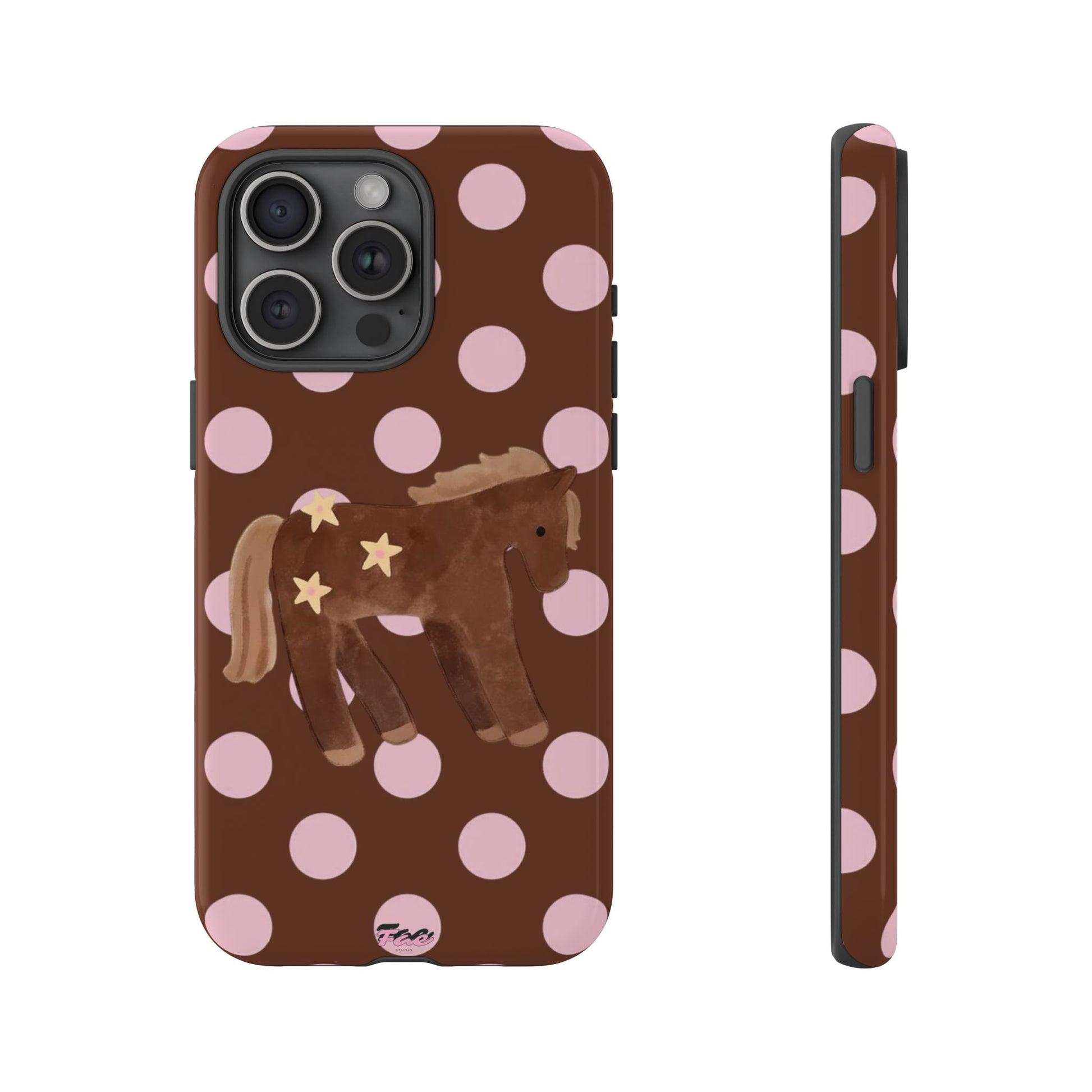 The horse year  case (brown)