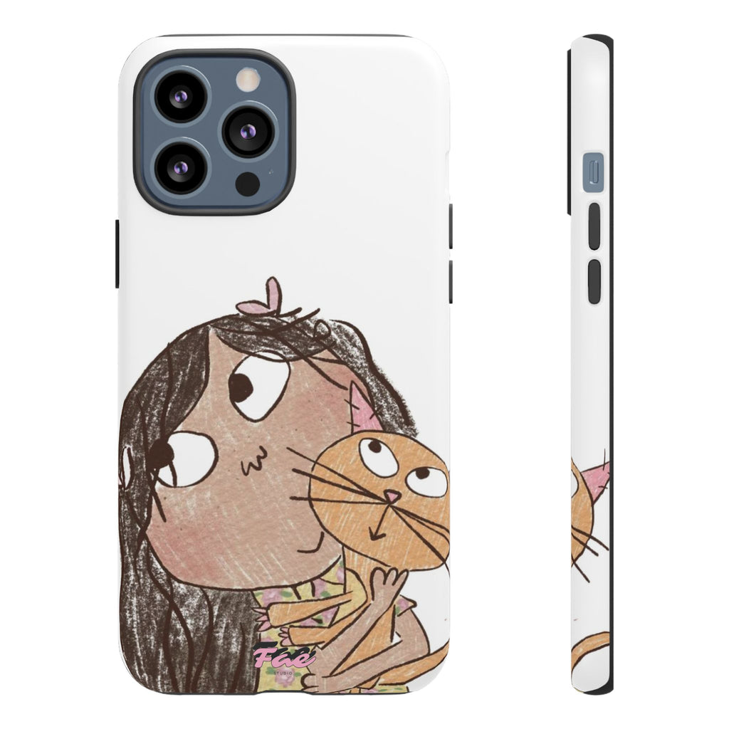 She and her cat case