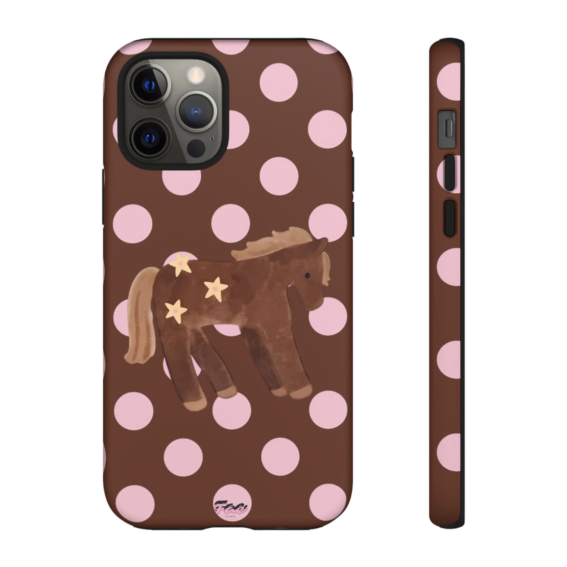 The horse year  case (brown)