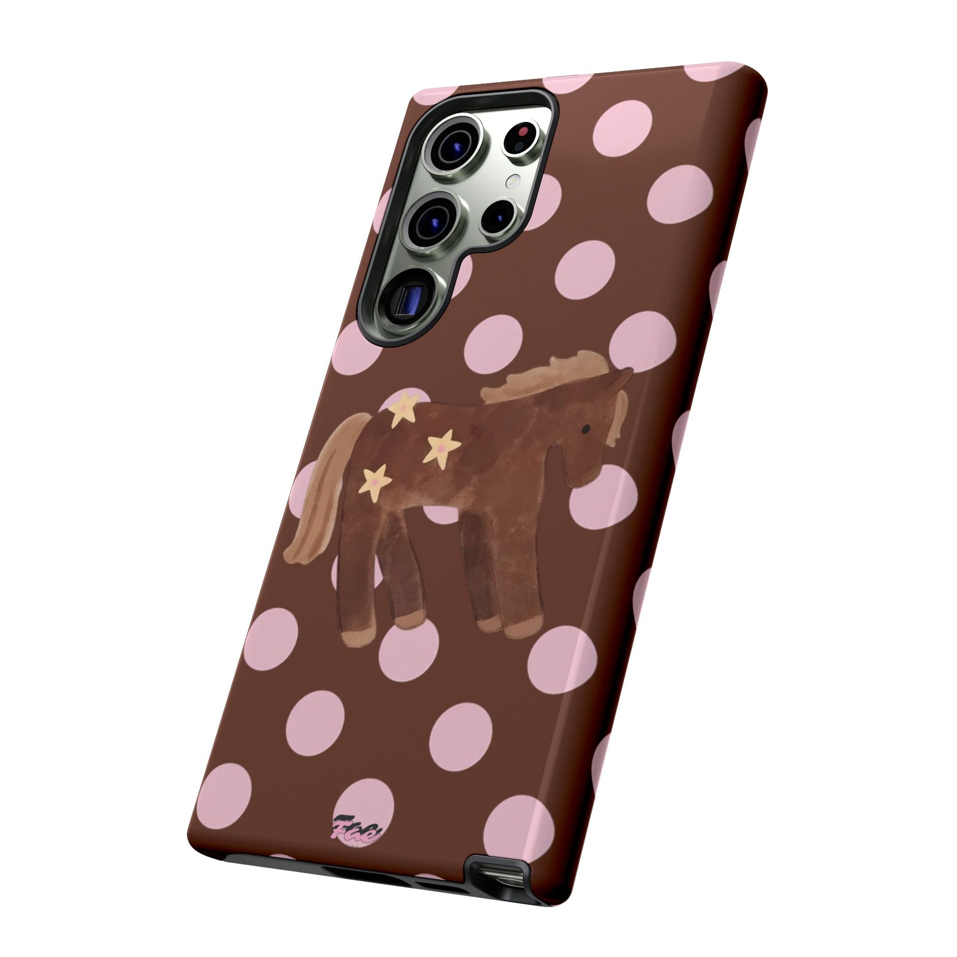 The horse year  case (brown)