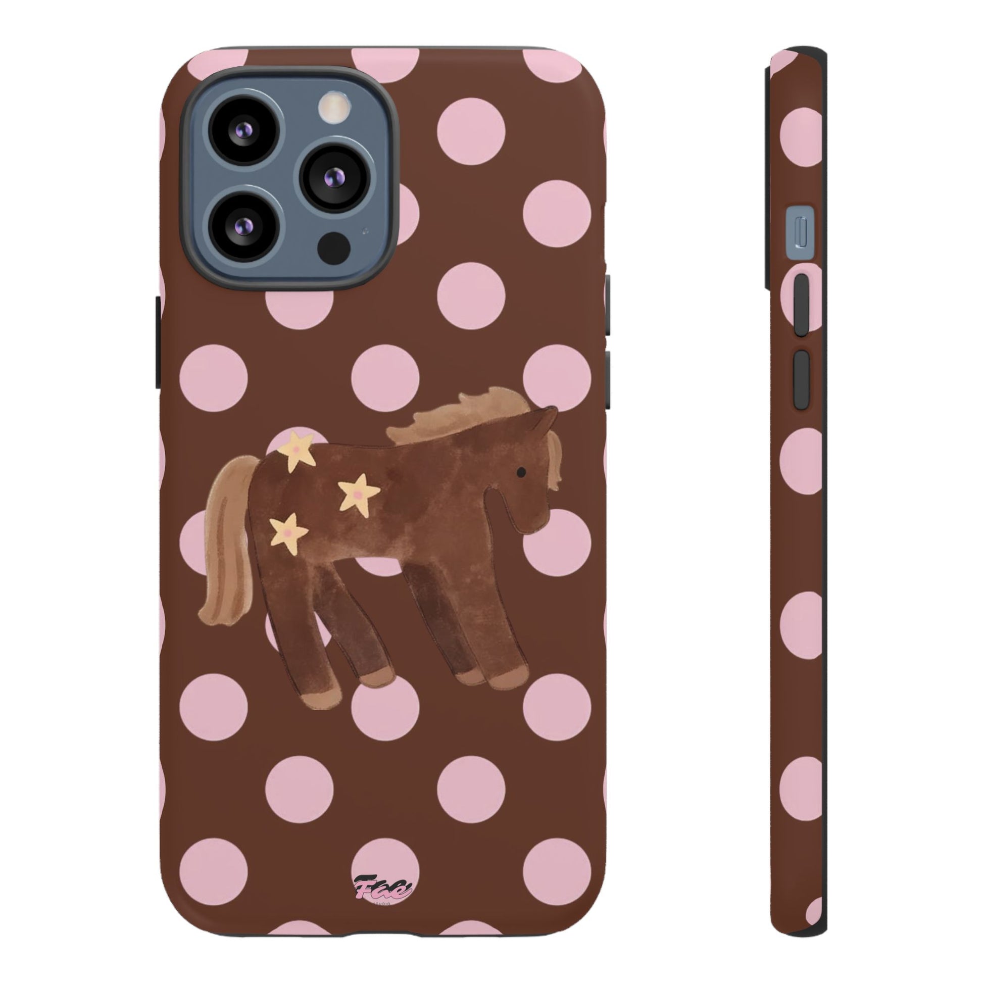 The horse year  case (brown)
