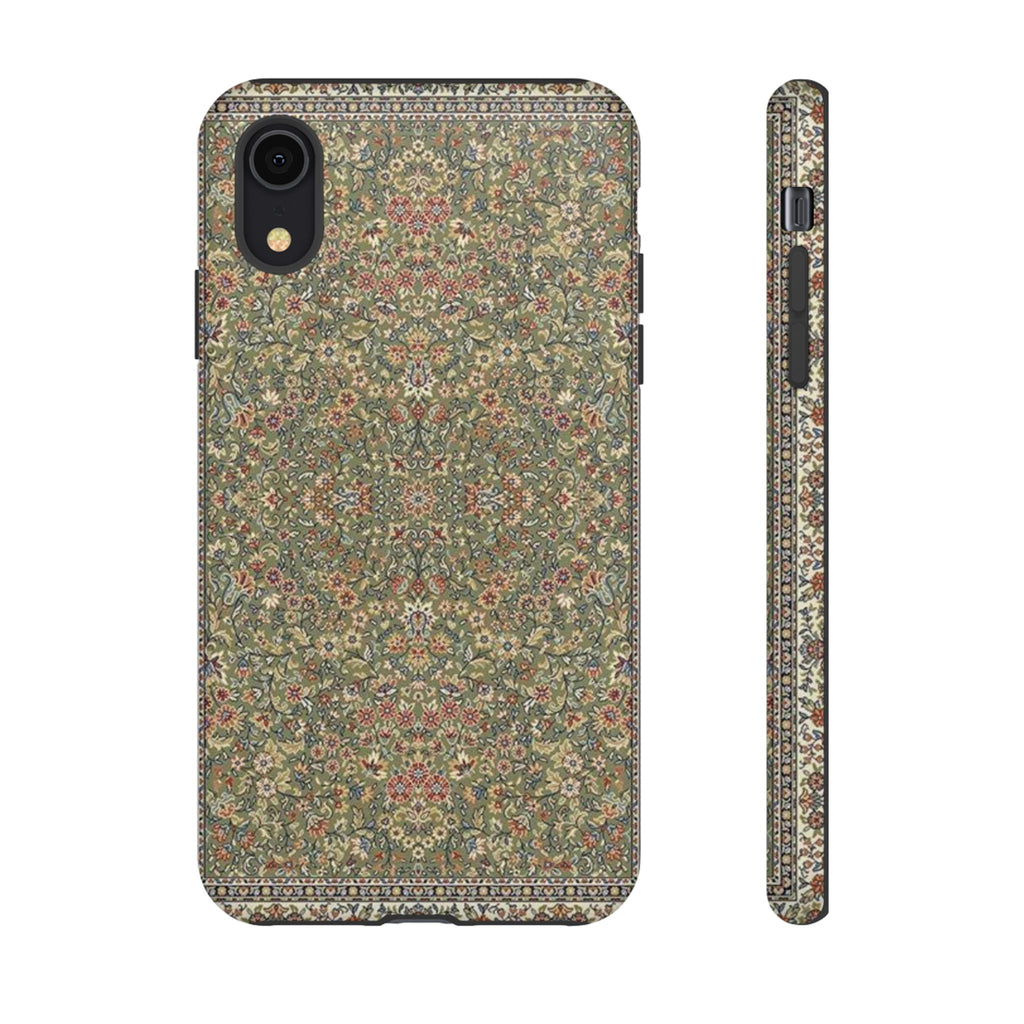 Green Persian Rug Case
