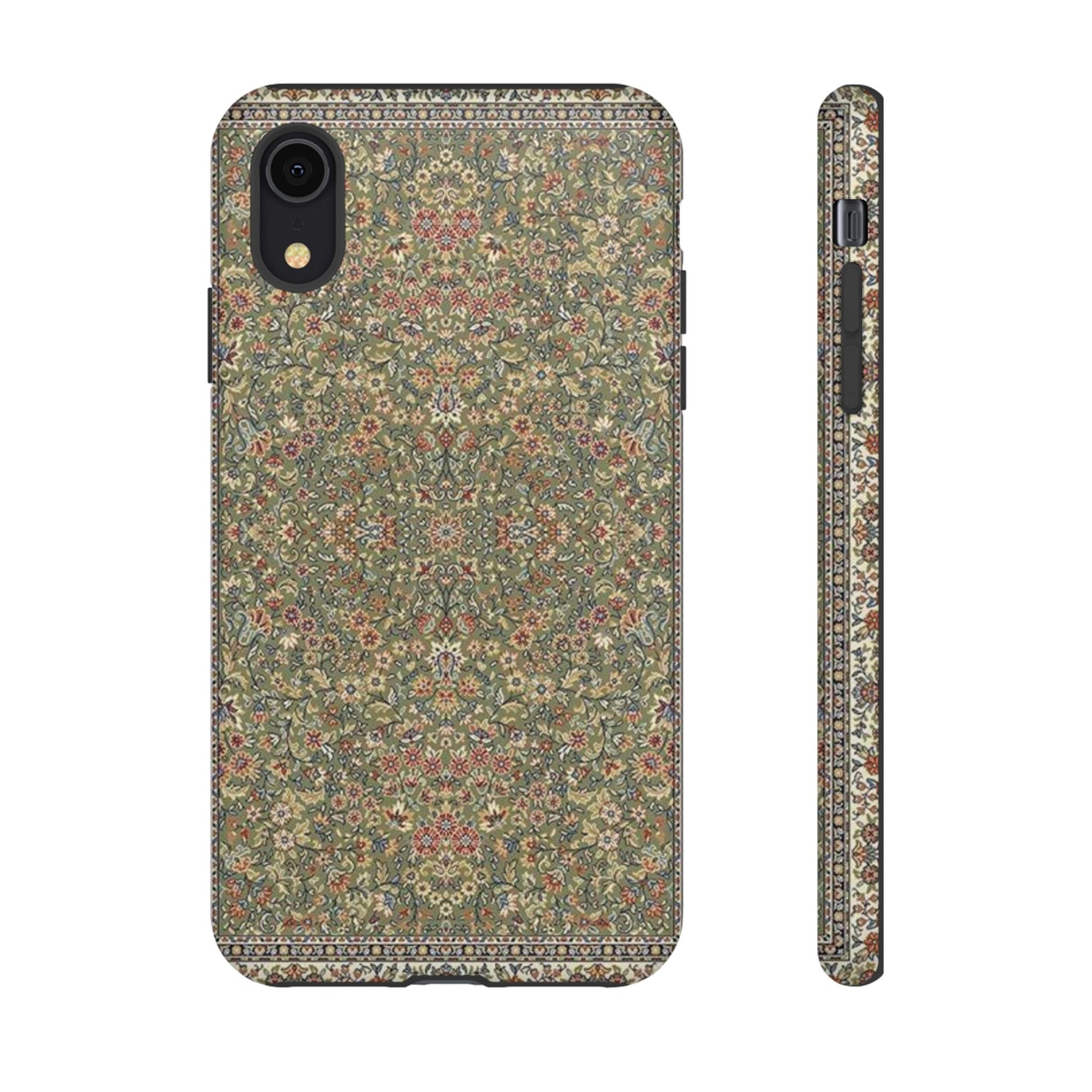 Green Persian Rug Case