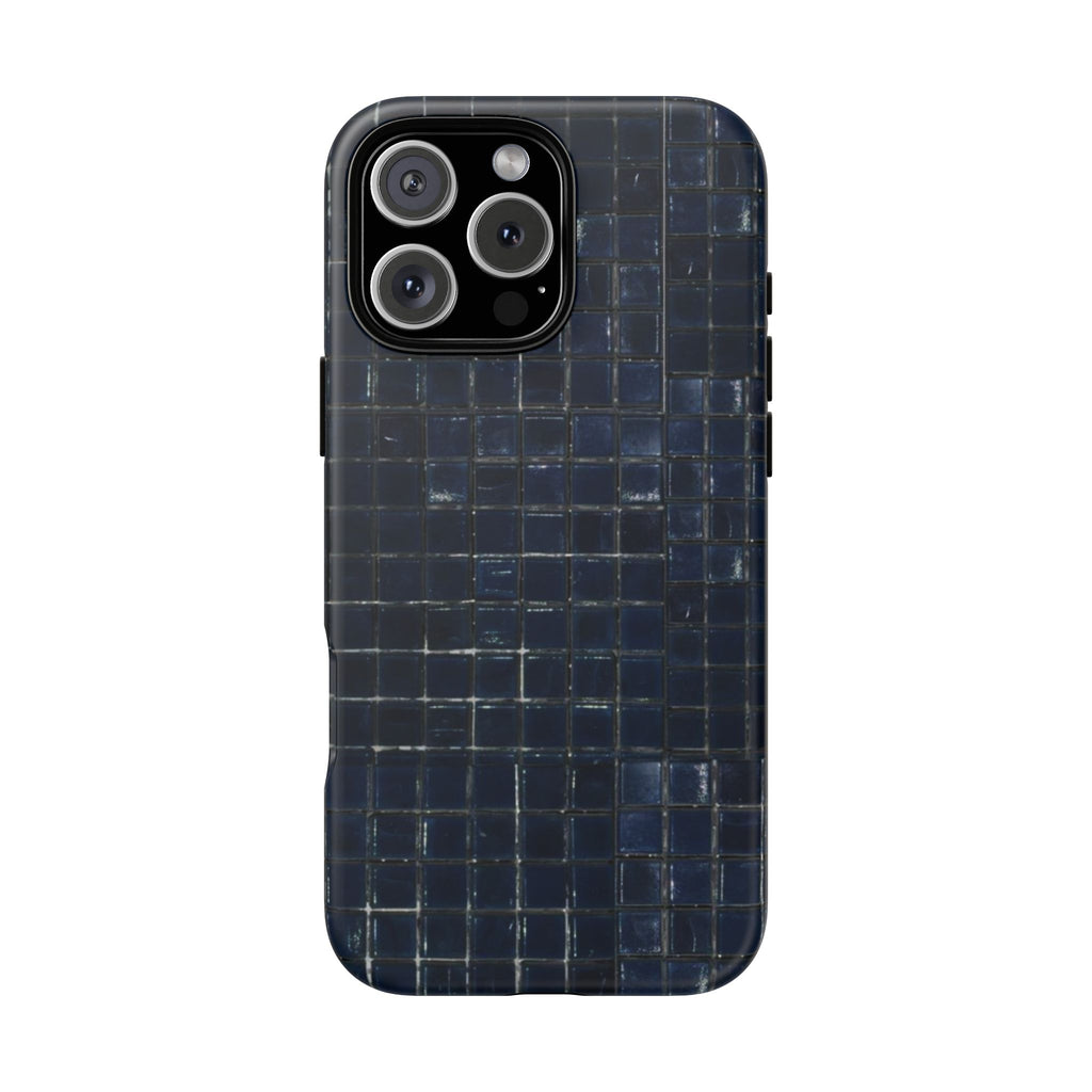 Dark Blue Mosaic Case