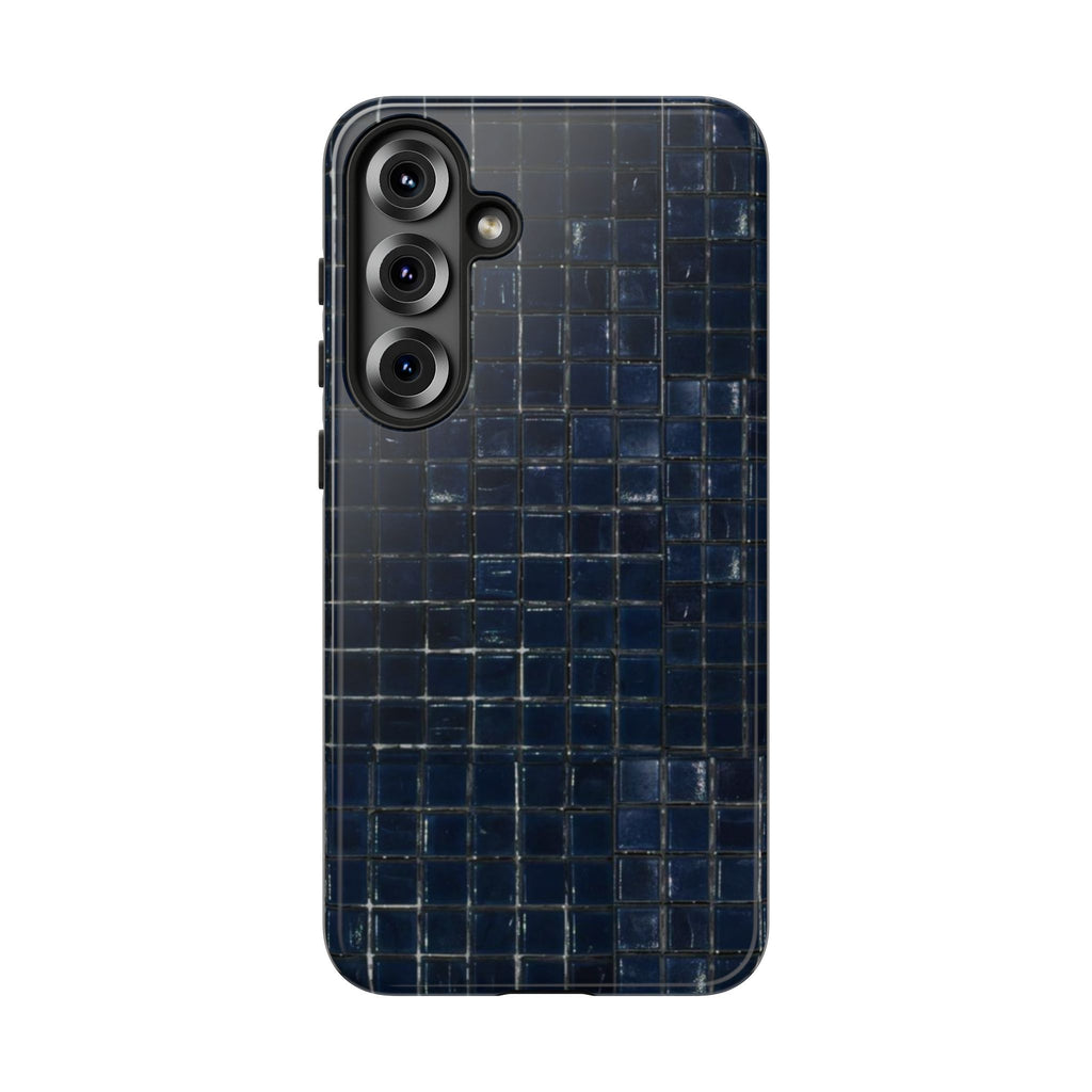 Dark Blue Mosaic Case