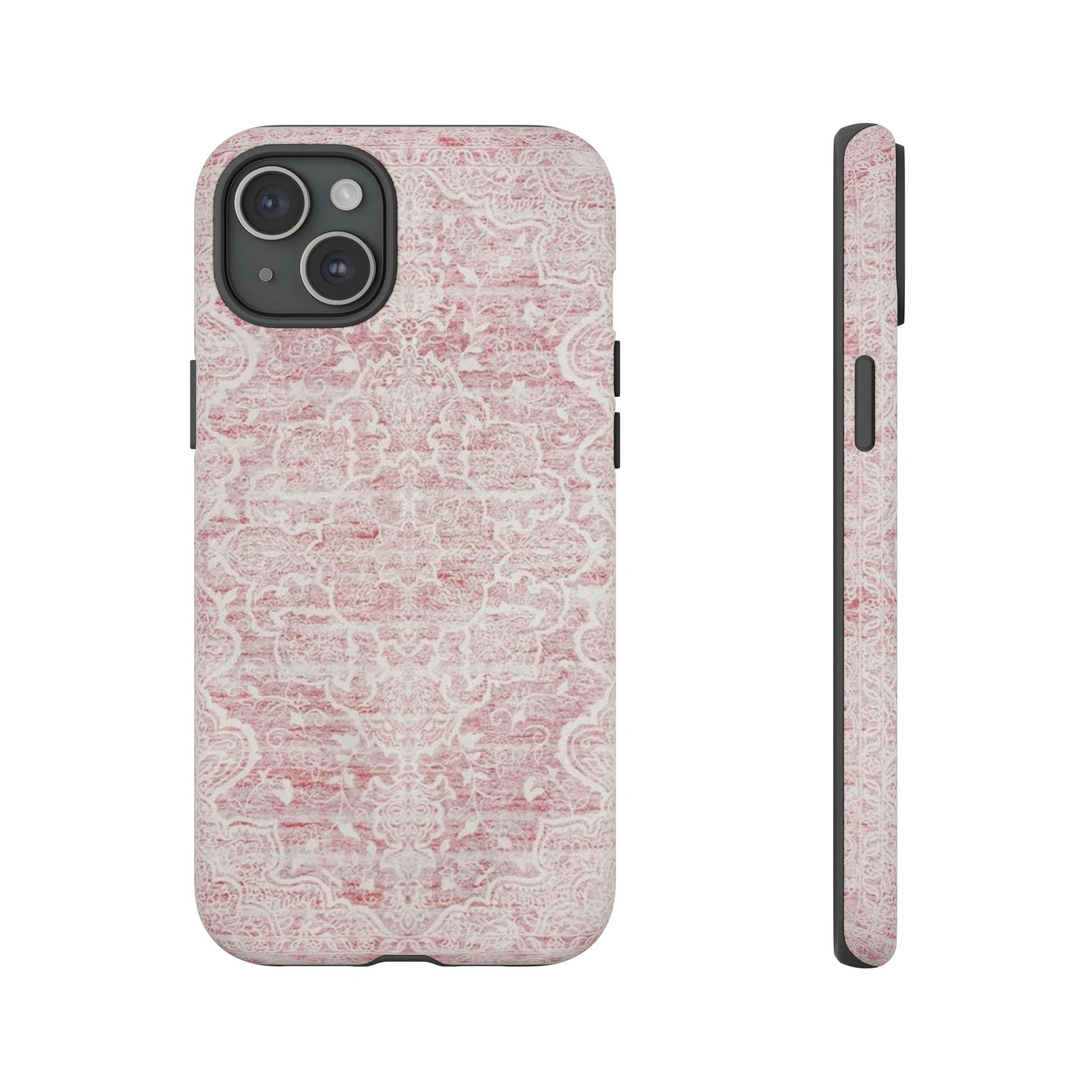Pink Persian Rug Case