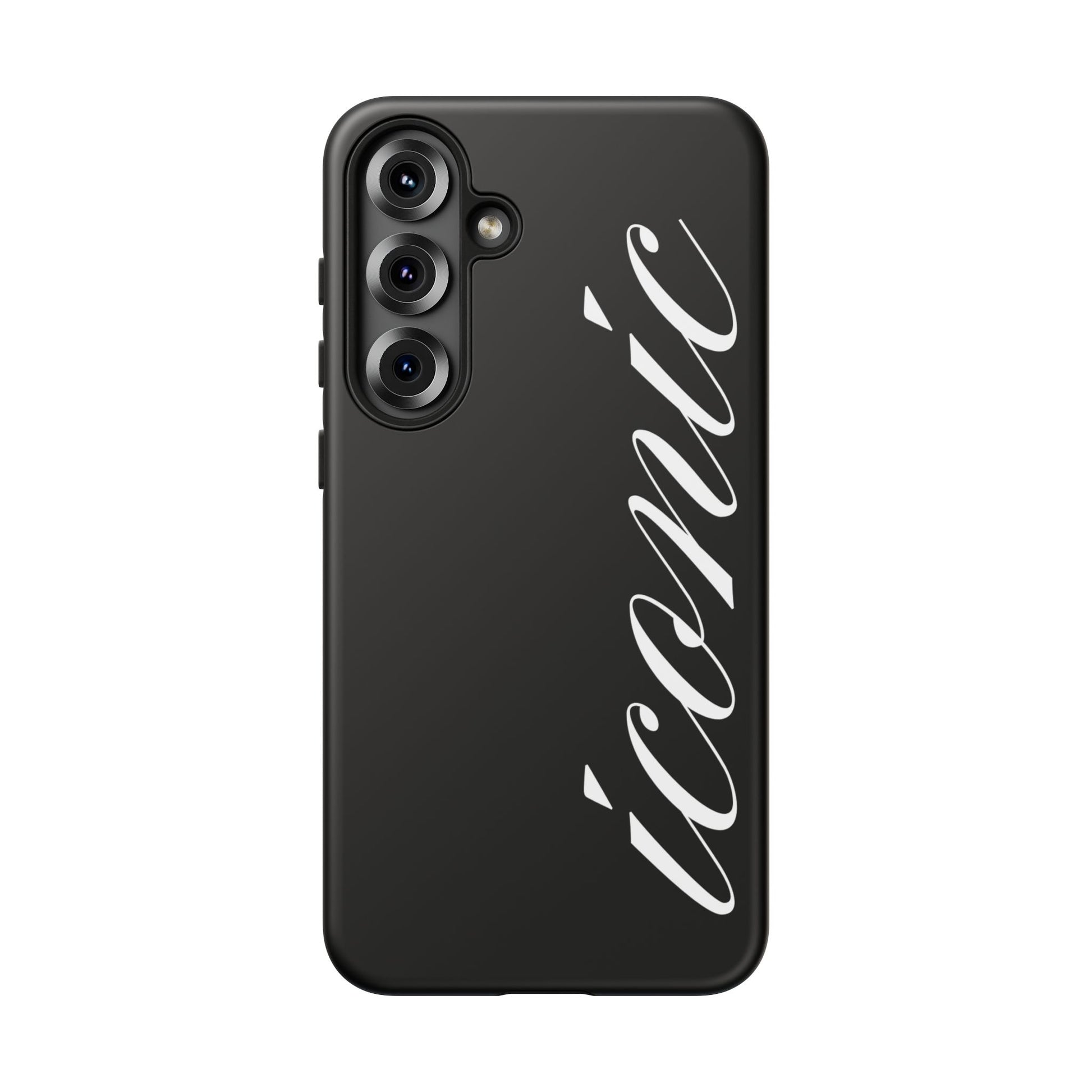 Iconic black case