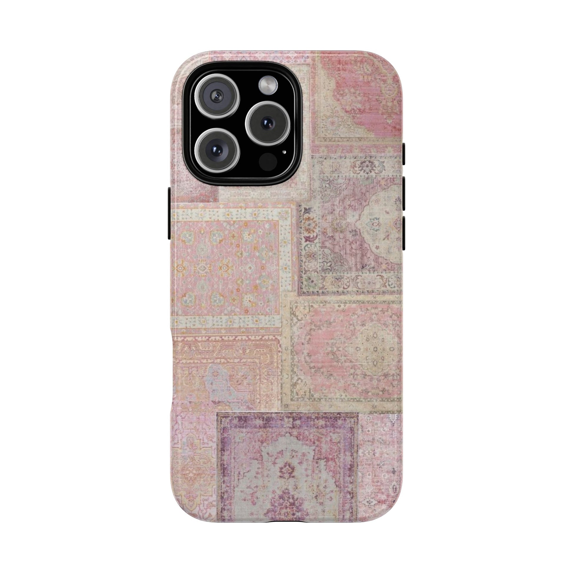 Pink Persian Rug Case (collage)