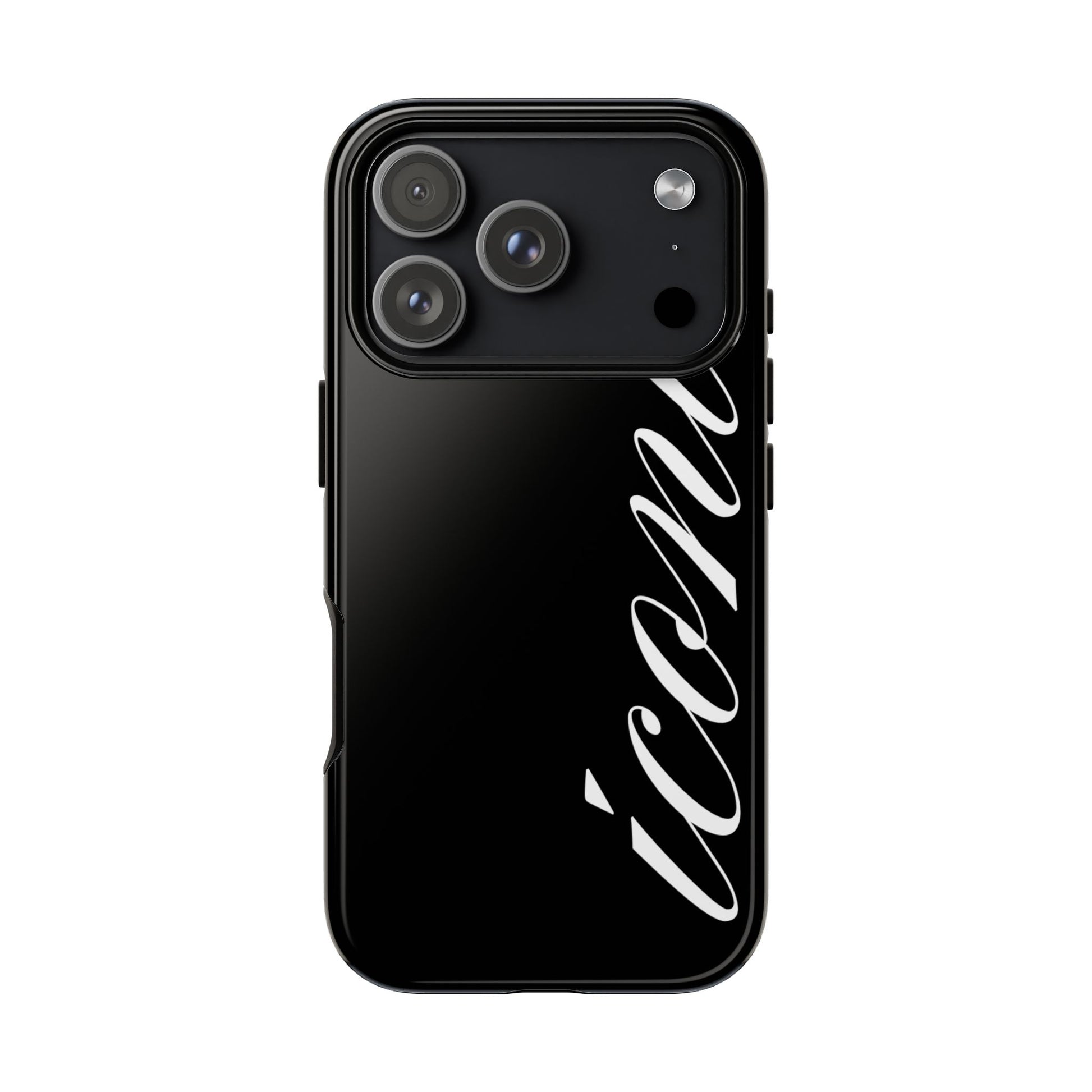 Iconic black case