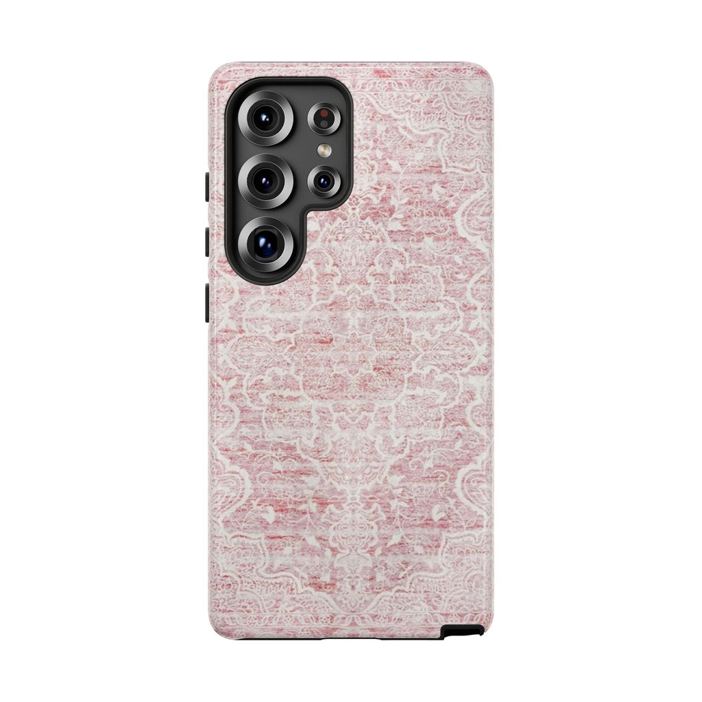 Pink Persian Rug Case